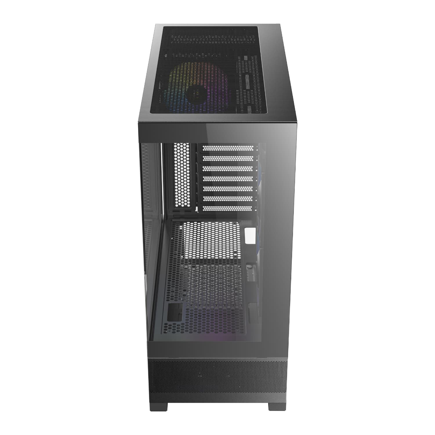 Antec CX700 ARGB ATX | Micro-ATX | ITX ARGB Mid-Tower Gaming Chassis - Black - view 4
