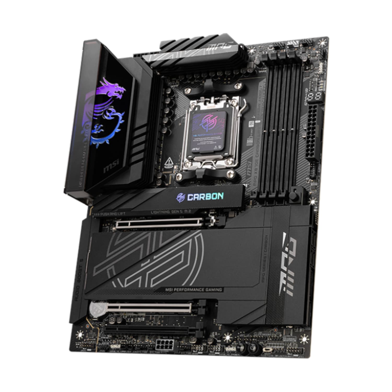 MSI MAG X870E CARBON WIFI ATX Motherboard - view 3