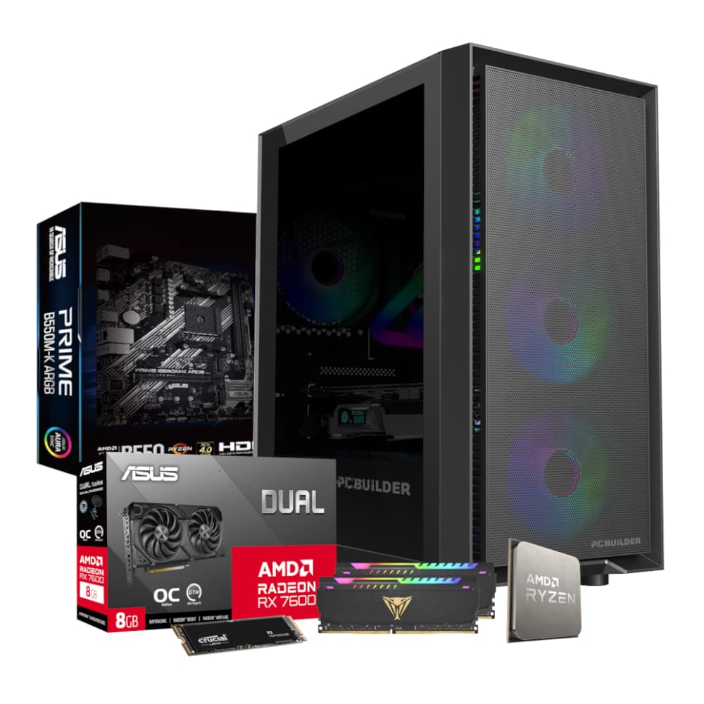 PCBuilder Ryzen 5 5600XT PATHFINDER Windows 11 Gaming PC - view 2