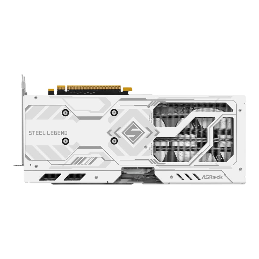 ASRock Intel Arc B580 Steel Legend OC 12GB GDDR6 192-BIT Graphics Card - view 5