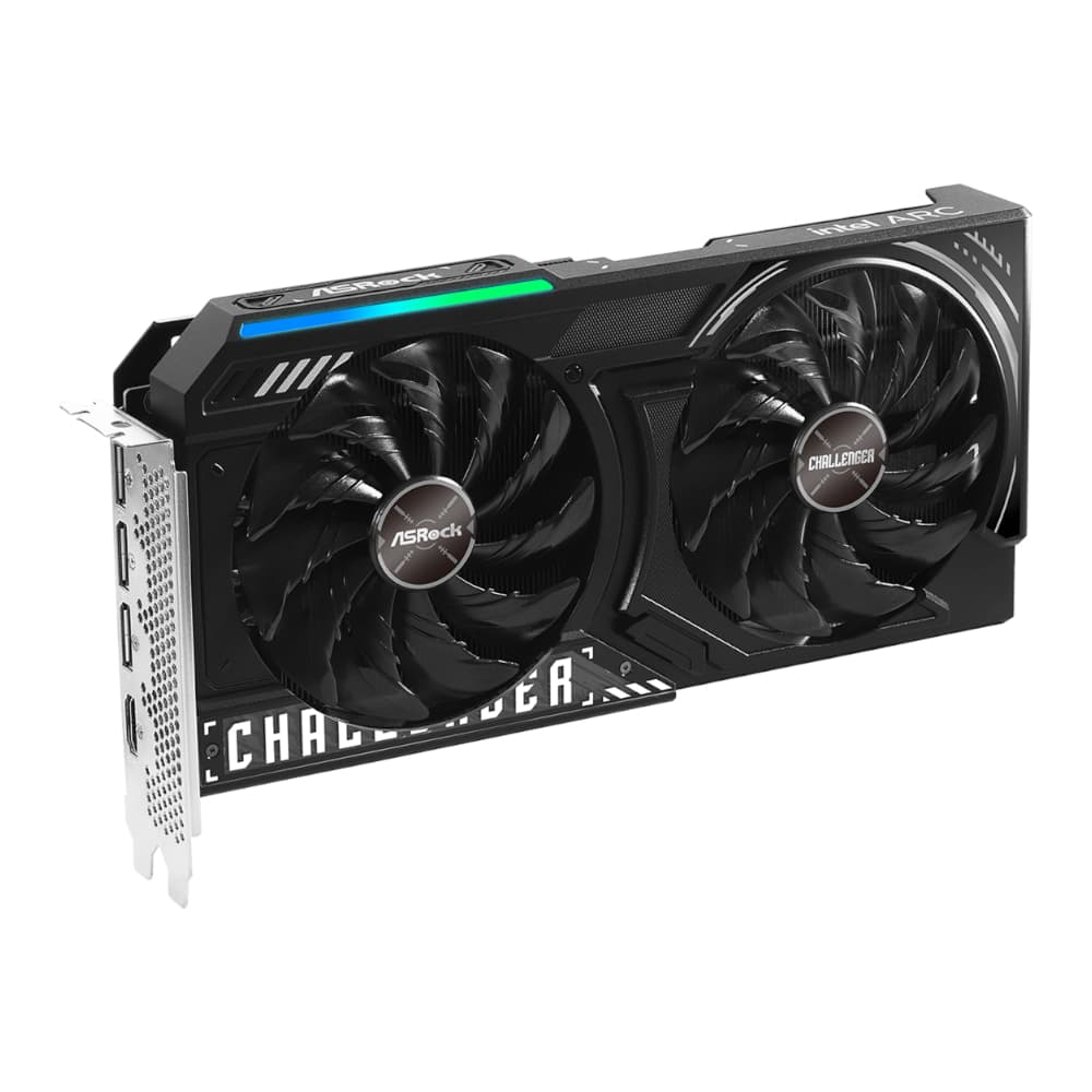 ASRock Intel Arc B570 Challenger OC 10GB GDDR6 160-BIT Graphics Card - view 3