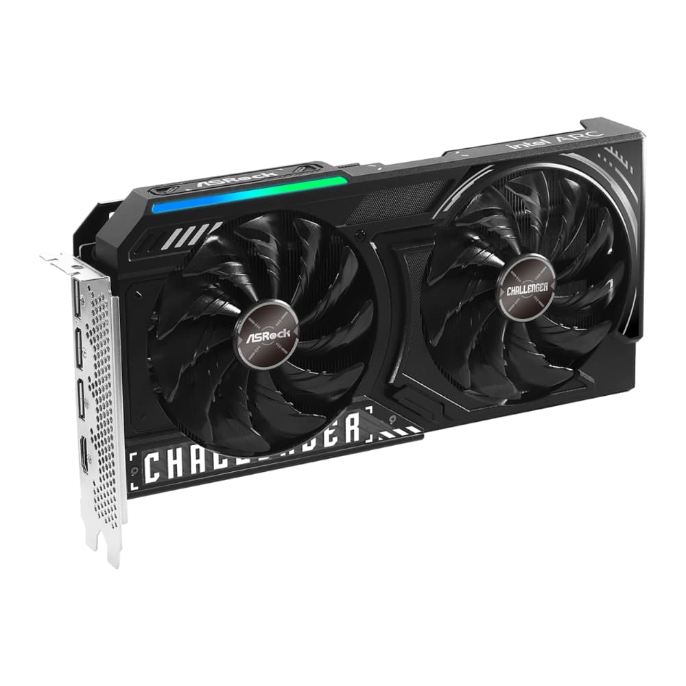 ASRock Intel Arc B580 Challenger OC 12GB GDDR6 192-BIT Graphics Card - view 3