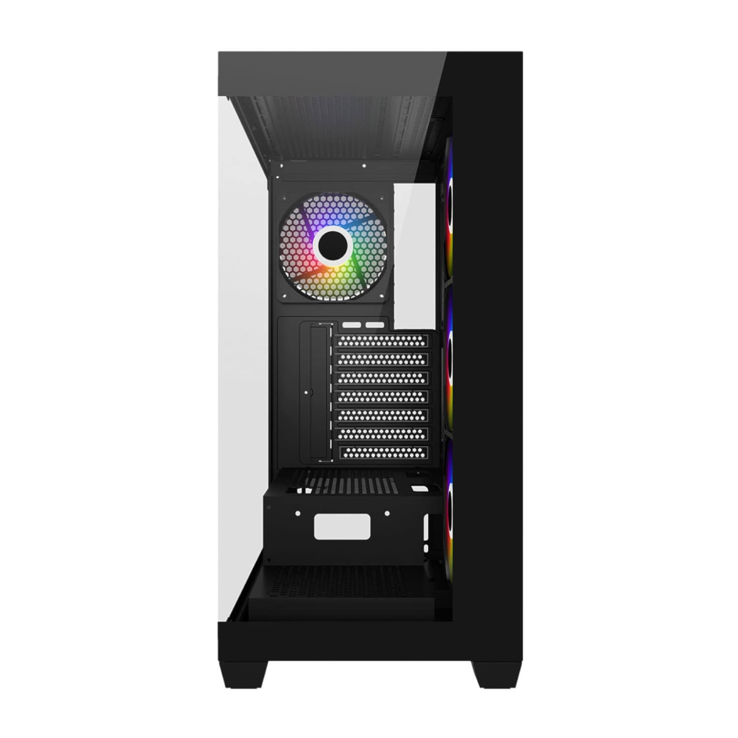 FSP M340 ARGB ATX Gaming Chassis - Black - view 2