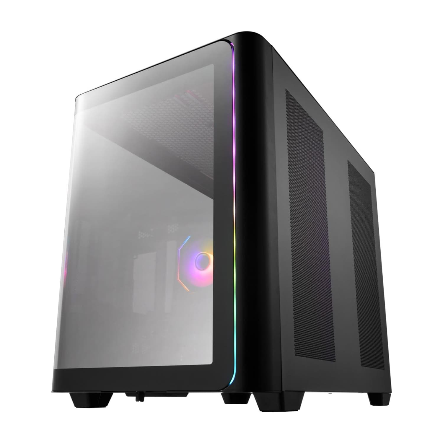 FSP M580 ATX Gaming Chassis - Black - view 2