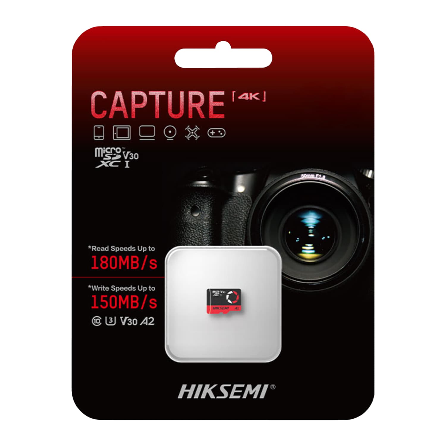 Hiksemi Capture V30 64GB MicroSDXC (Without Adapter) - view 4
