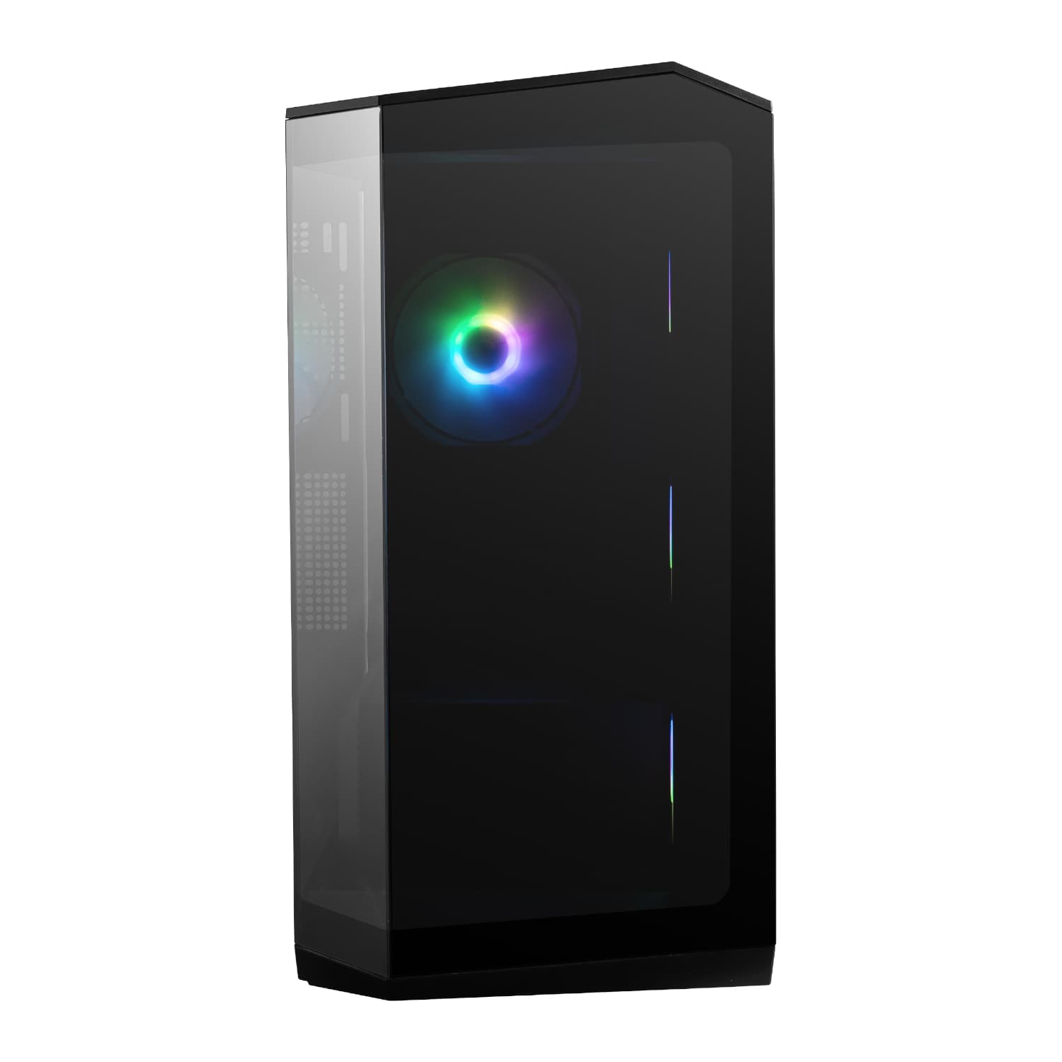 MSI MAG PANO M100R PZ M-ATX ARGB Gaming Chassis - Black - view 2