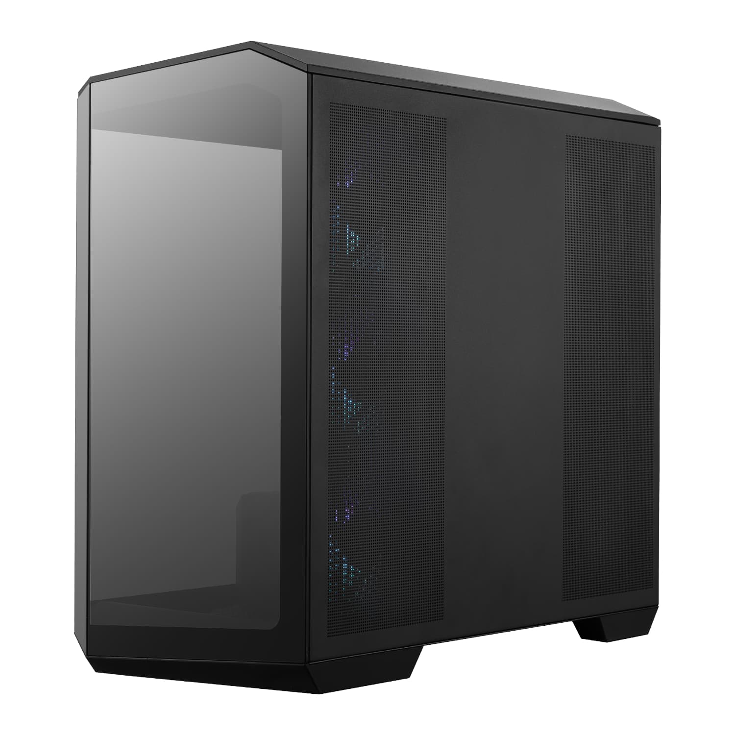 MSI MAG PANO M100R PZ M-ATX ARGB Gaming Chassis - Black - view 3