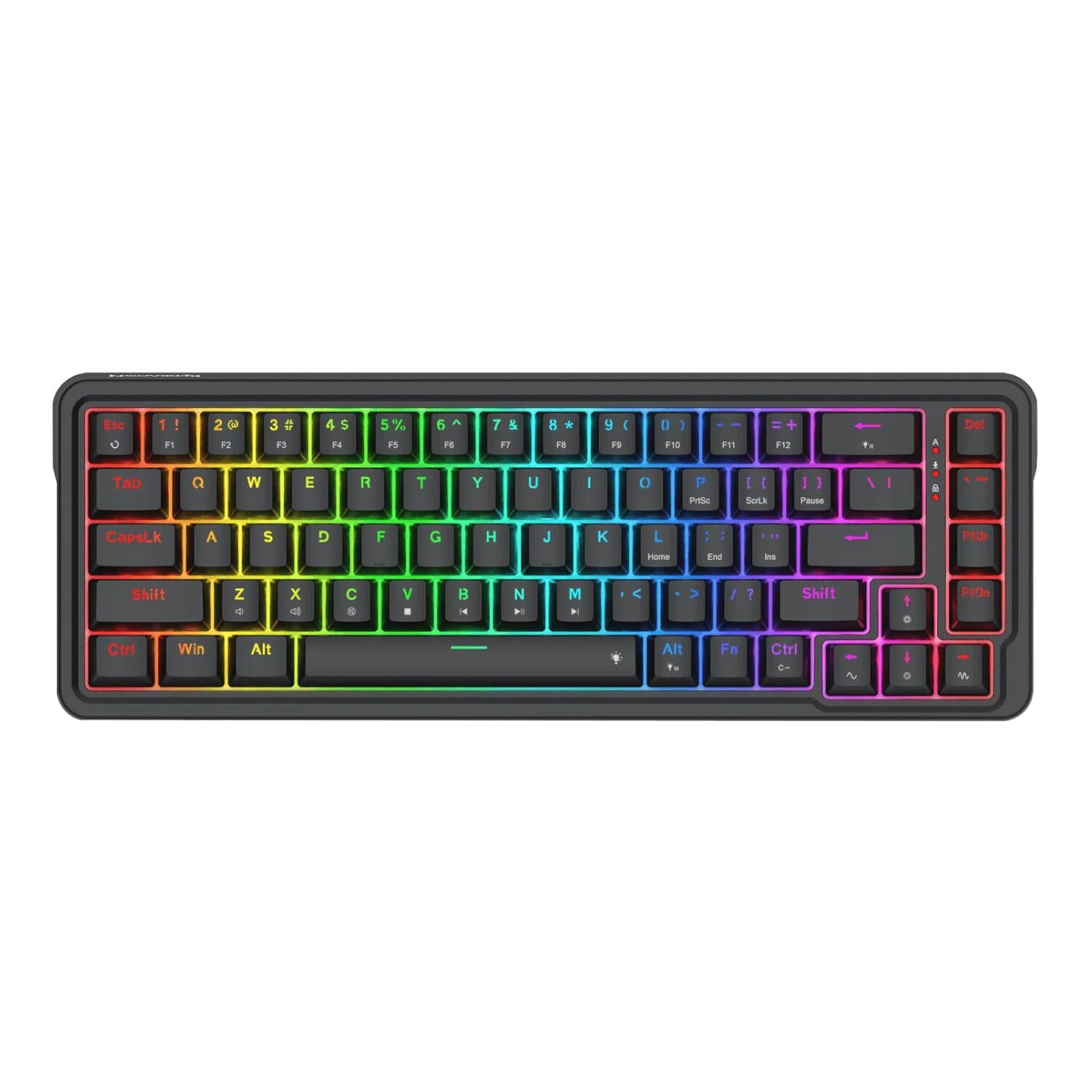 Redragon NOVA K709 65% Wired Gasket RGB Gaming Keyboard - Black