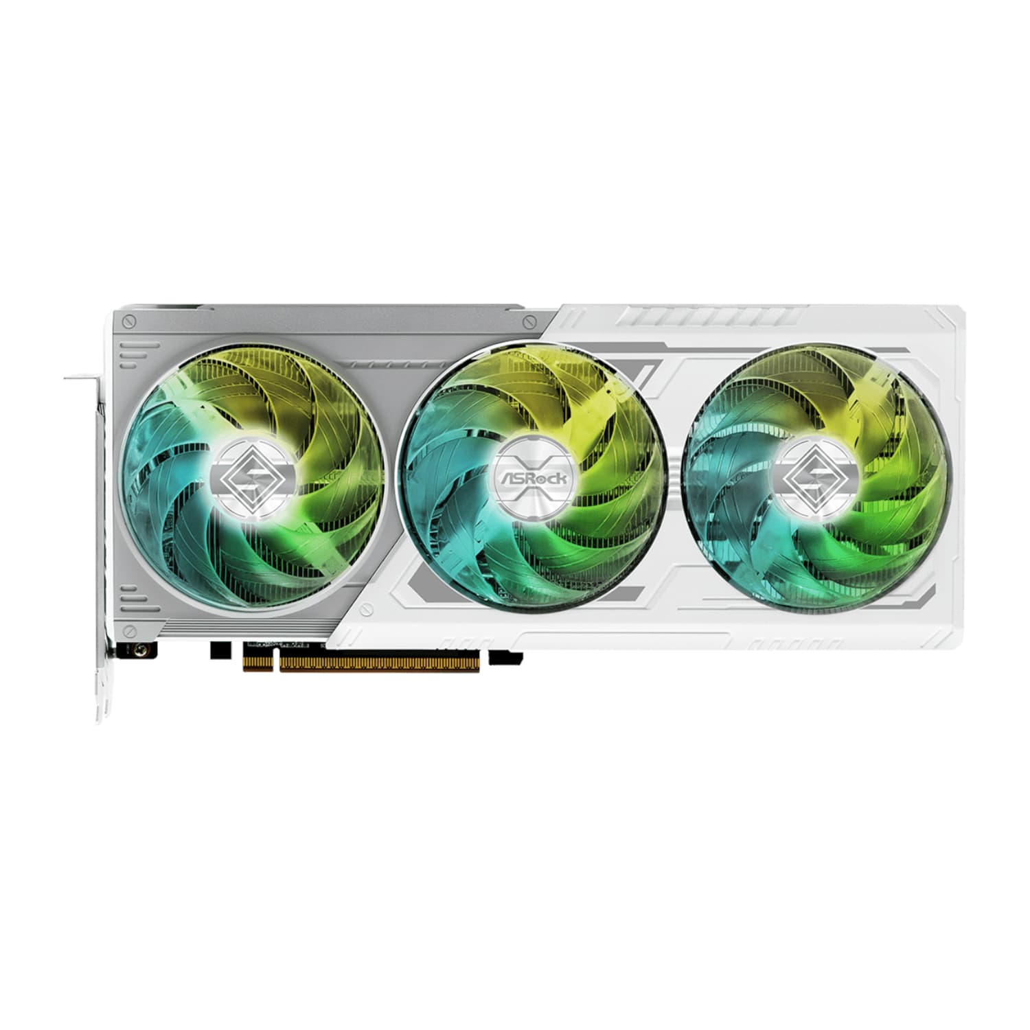 ASRock AMD Radeon RX 9070 XT Steel Legend 16GB Graphics Card - view 2
