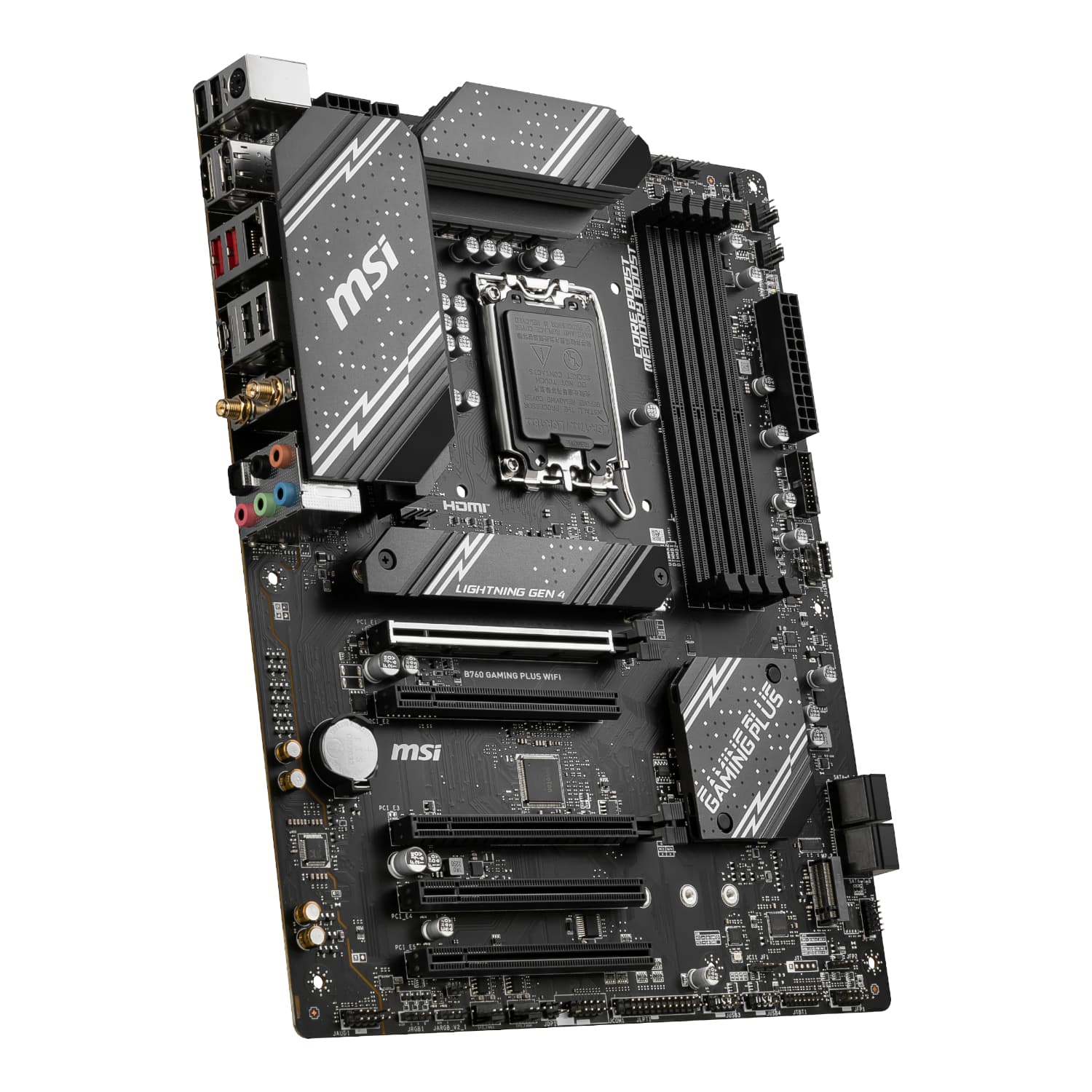 MSI B760 GAMING PLUS WIFI DDR5 LGA1700 ATX Motherboard - view 4