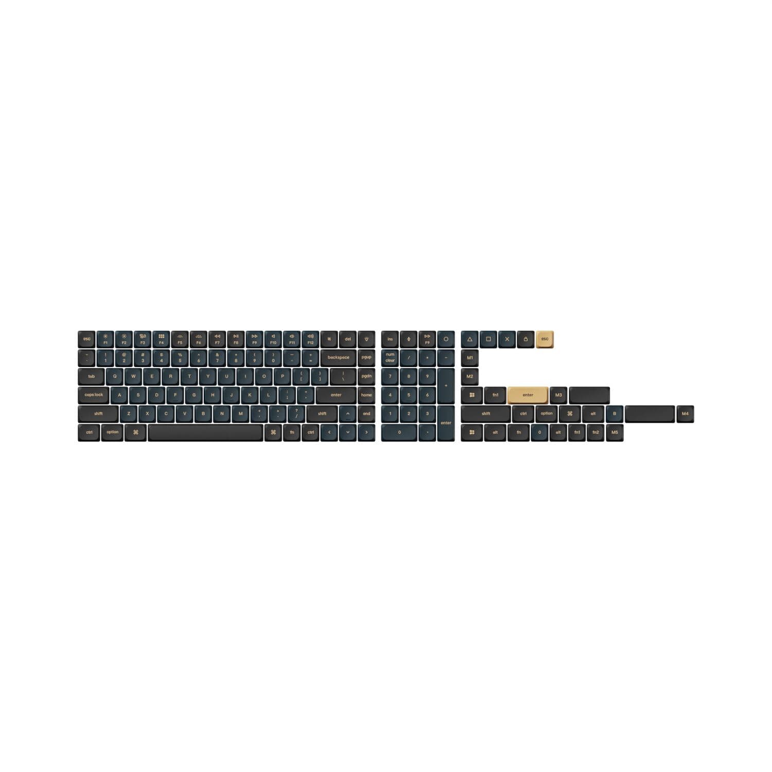 Keychron PBT LSA Knight Keycap Set V2 - Low Profile - view 3