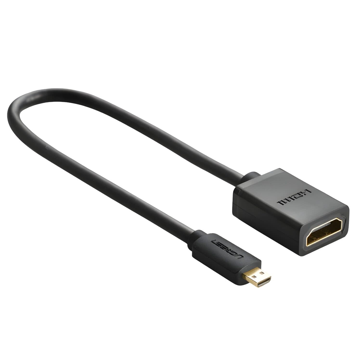 UGREEN 20134-20134 Micro HDMI Male to HDMI Female Adapter - Black - view 3