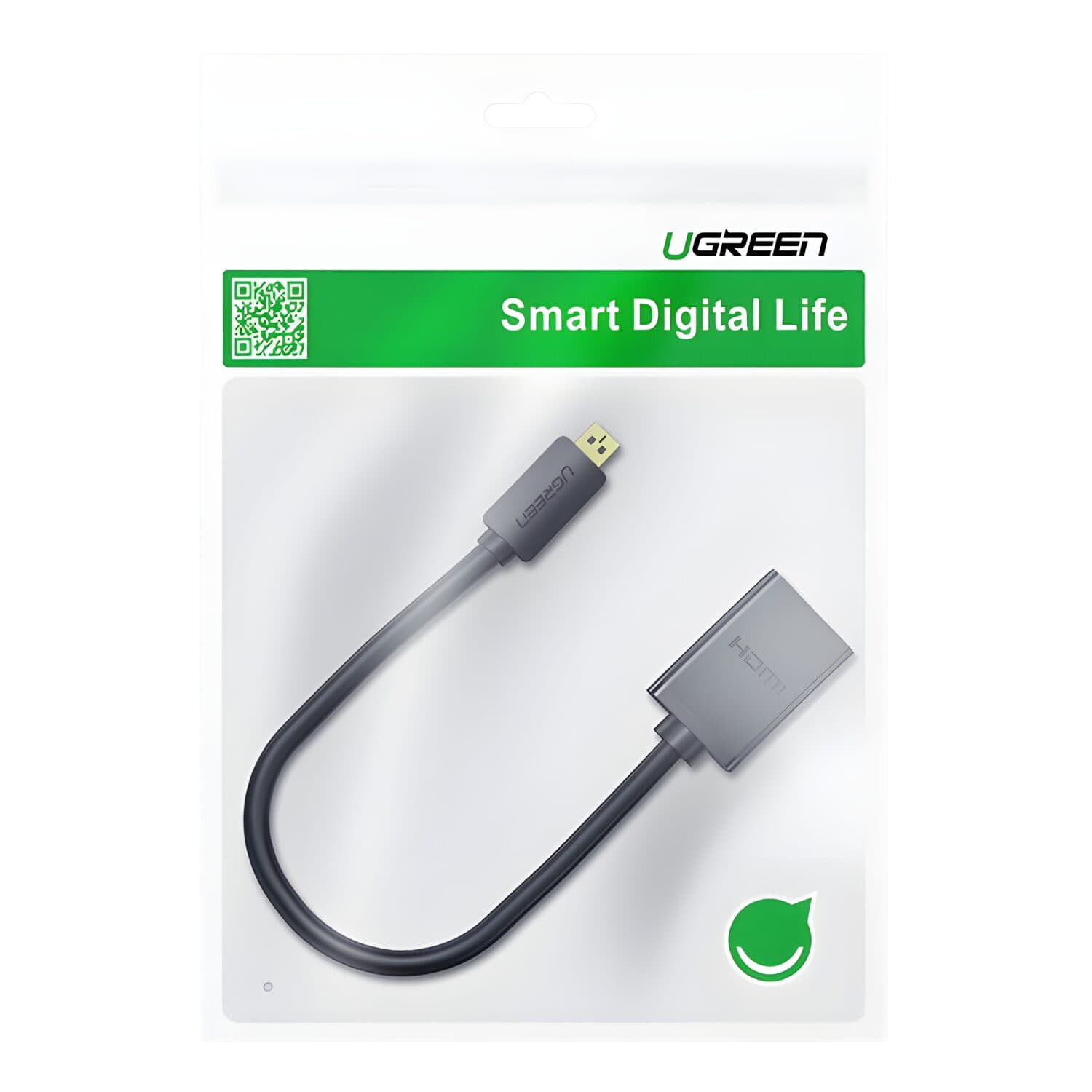 UGREEN 20134-20134 Micro HDMI Male to HDMI Female Adapter - Black - view 5