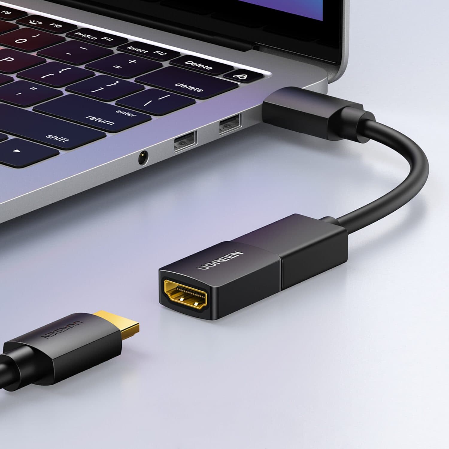 UGREEN 20107-20107 HDMI Female to Female Adapter - Black - view 6