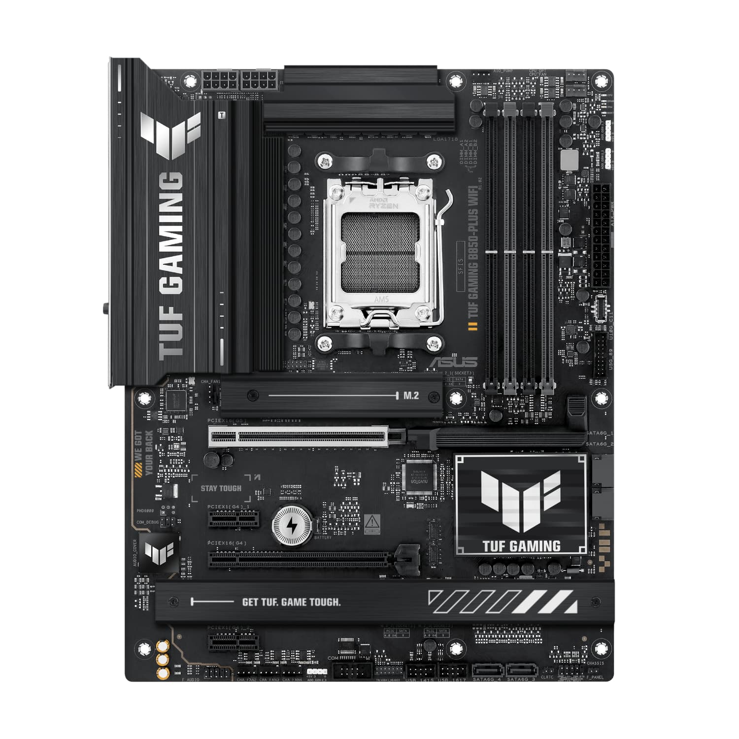Asus TUF B850 Gaming Plus WI-FI AM5 ATX Motherboard - view 2