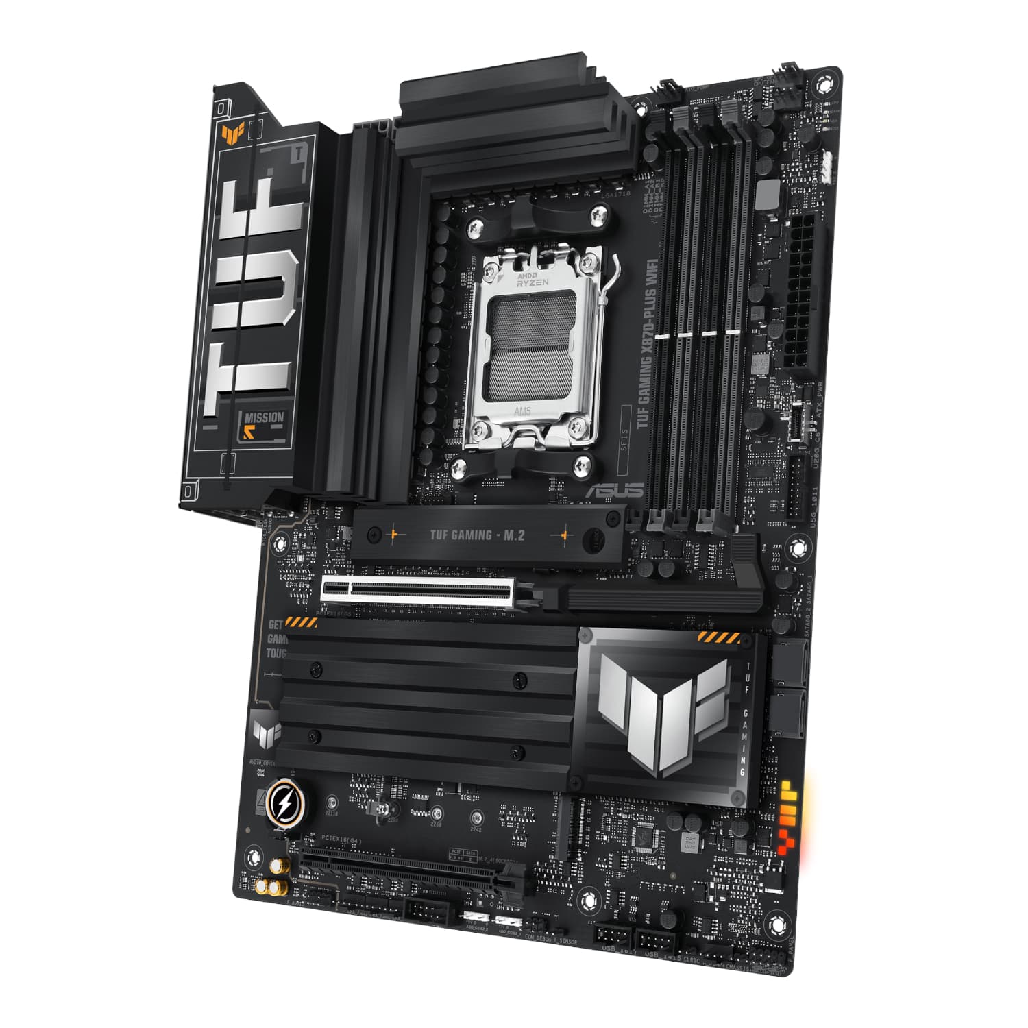 Asus TUF Gaming X870-PLUS WIFI AMD AM5 ATX Gaming Motherboard - view 3
