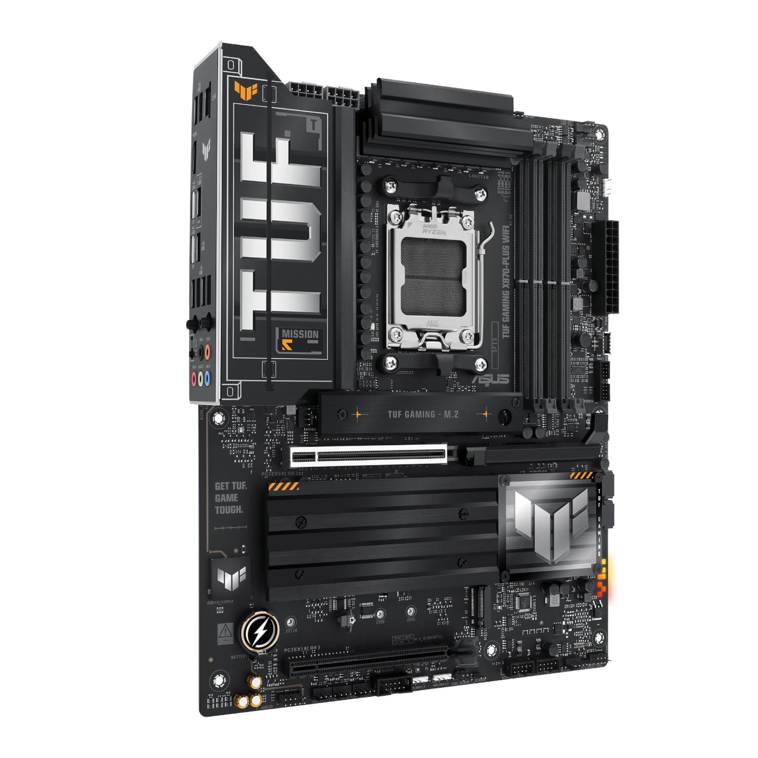 Asus TUF Gaming X870-PLUS WIFI AMD AM5 ATX Gaming Motherboard - view 4