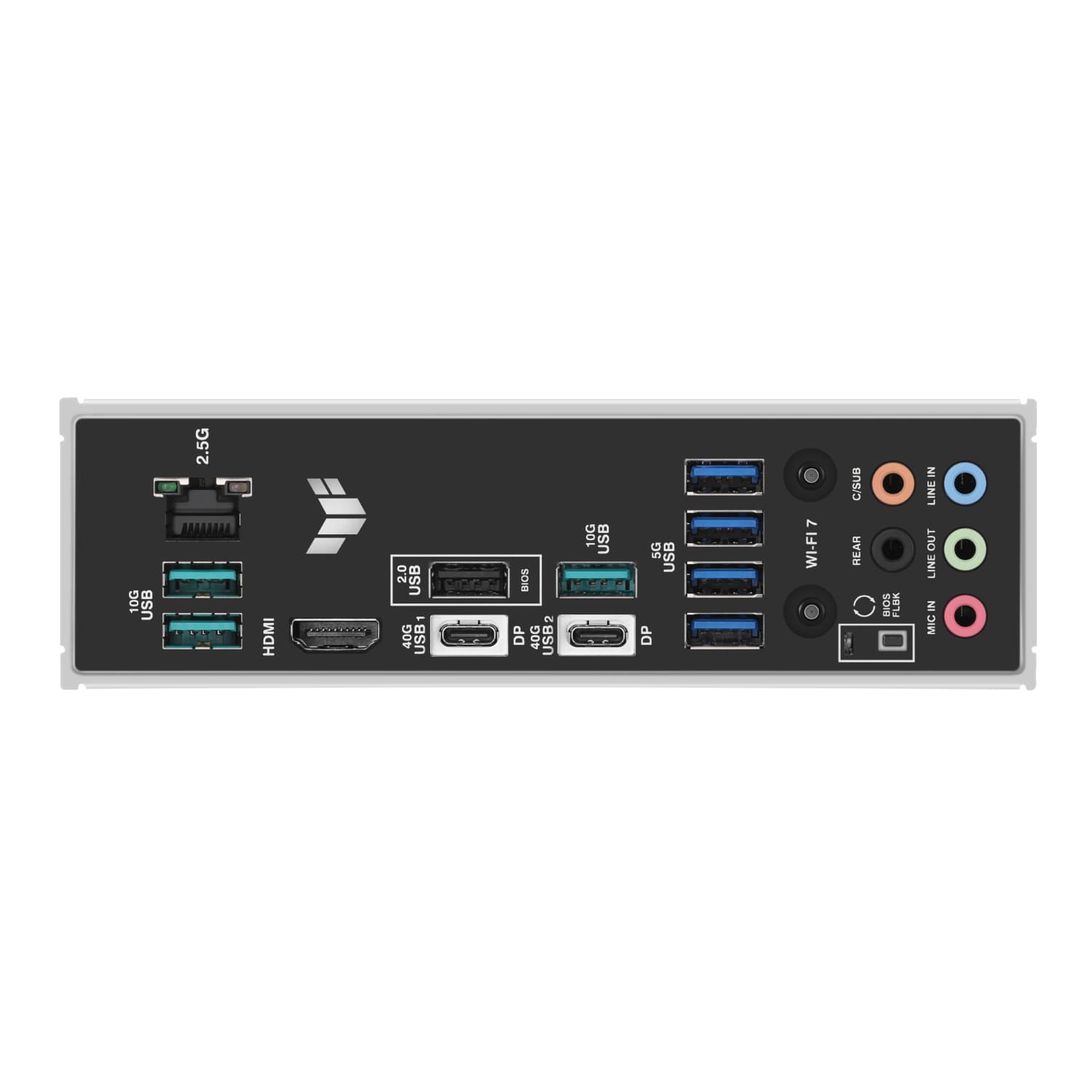 Asus TUF Gaming X870-PLUS WIFI AMD AM5 ATX Gaming Motherboard - view 5