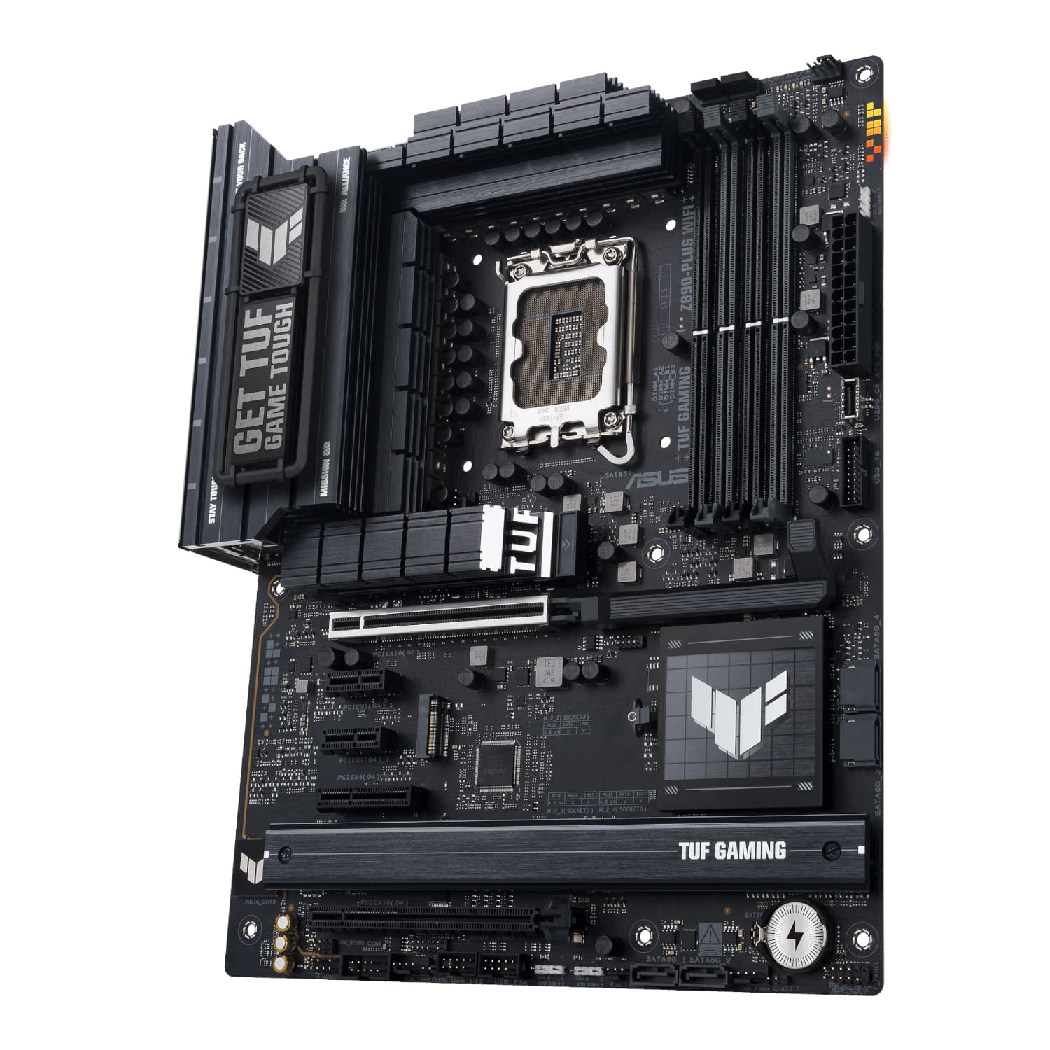 Asus TUF Gaming Z890-PLUS WIFI Intel LGA1851 ATX Gaming Motherboard - view 3