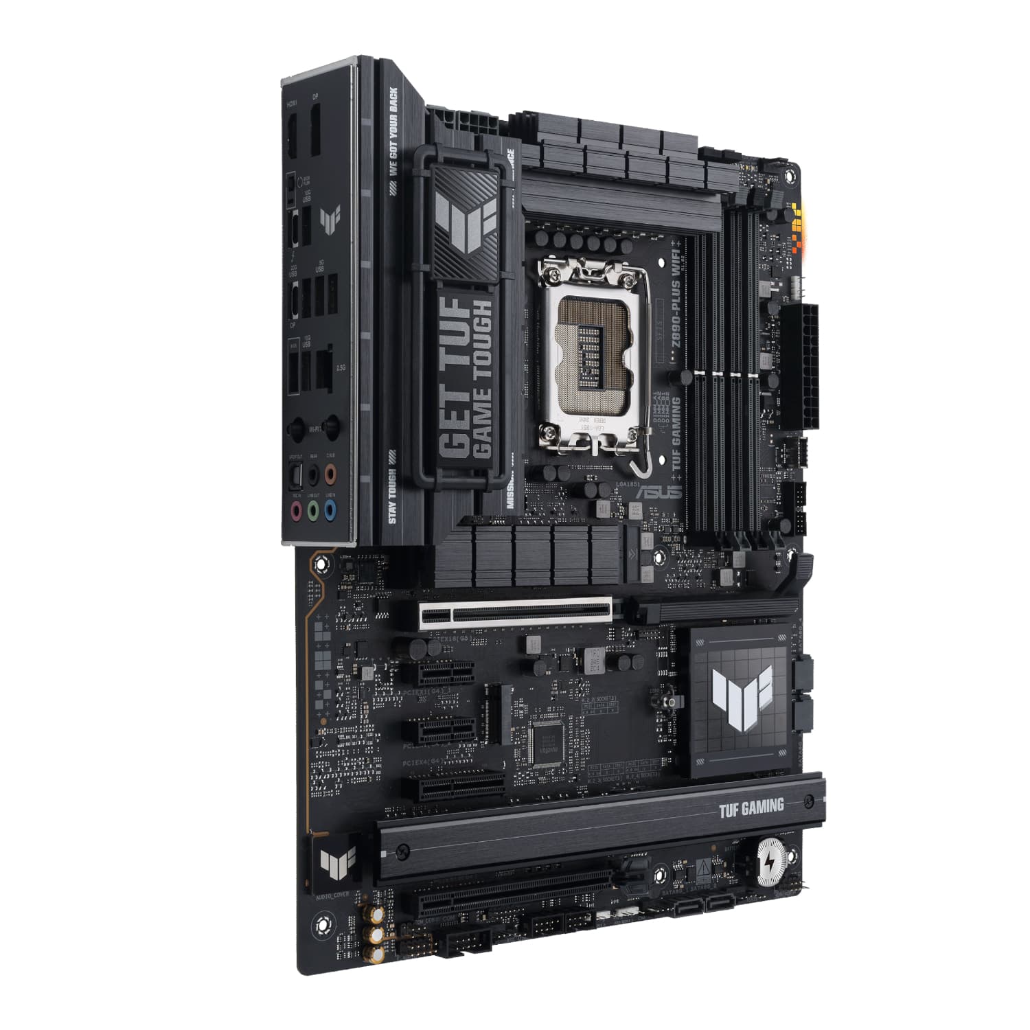 Asus TUF Gaming Z890-PLUS WIFI Intel LGA1851 ATX Gaming Motherboard - view 4