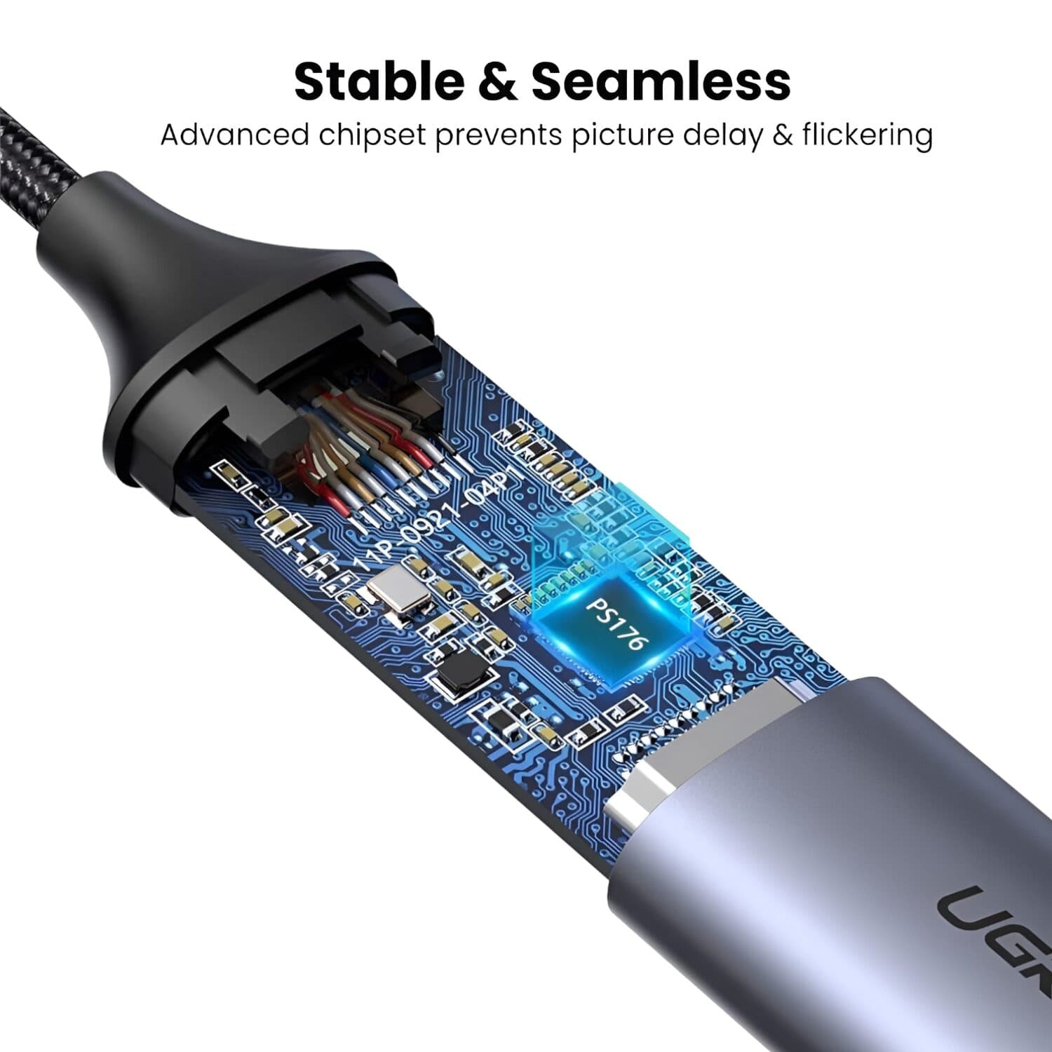 UGREEN Type-C To 4K HDMI Adapter - Silver - view 4