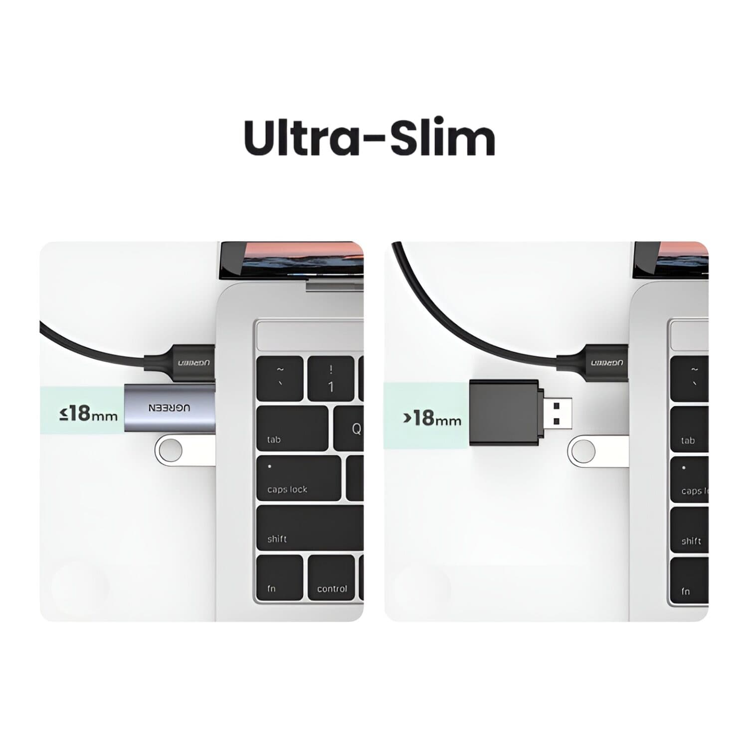 UGREEN CM383-80864 USB-A to 3.5mm Audio Jack External Sound Adapter - Silver - view 4