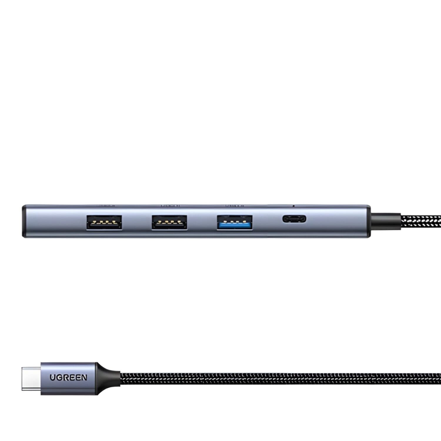 UGREEN Revodok 5-in-1 Type-C Hub | 4K HDMI | Type-C | USB3.0 | USB2.0 - view 4