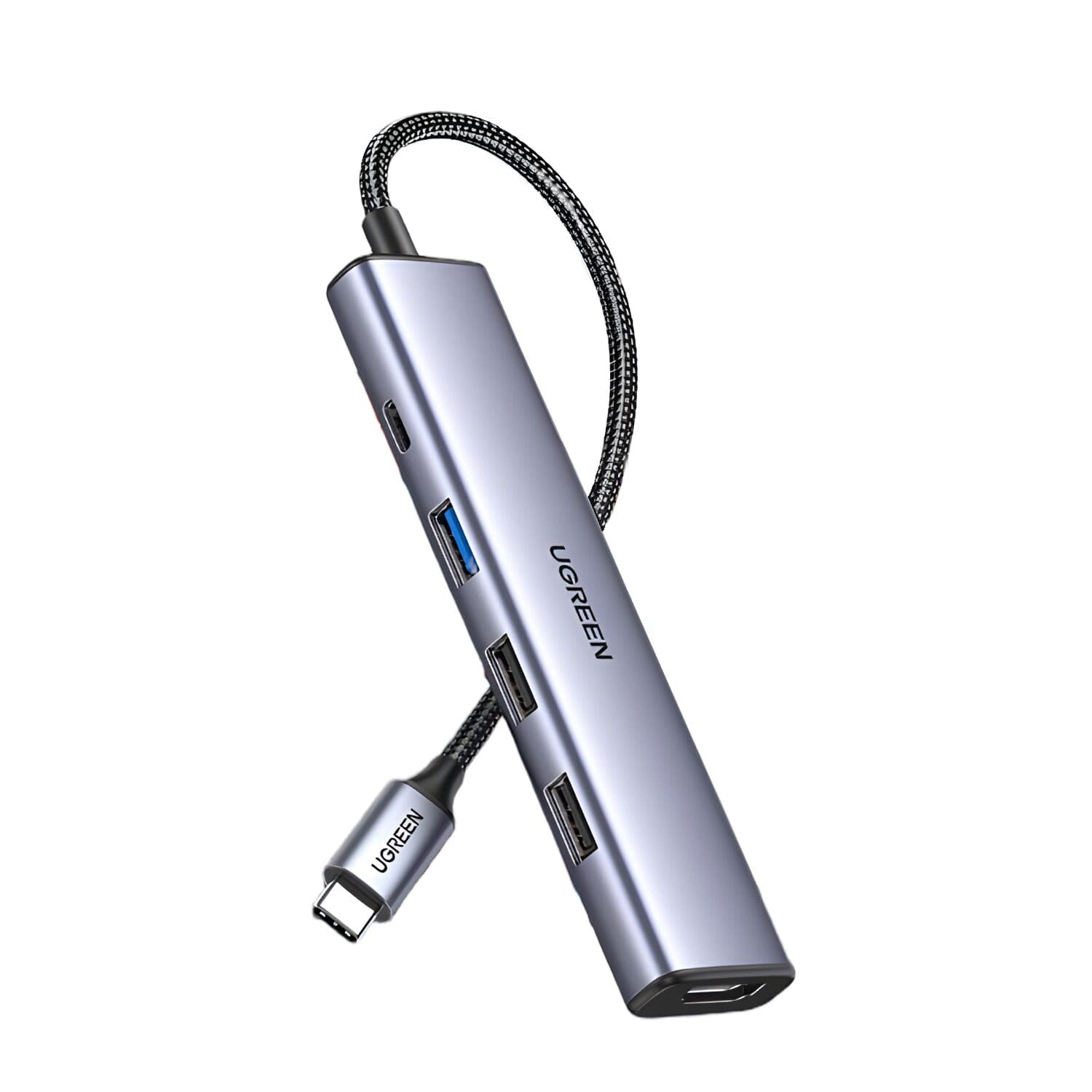 UGREEN Revodok 5-in-1 Type-C Hub | 4K HDMI | Type-C | USB3.0 | USB2.0 - view 2