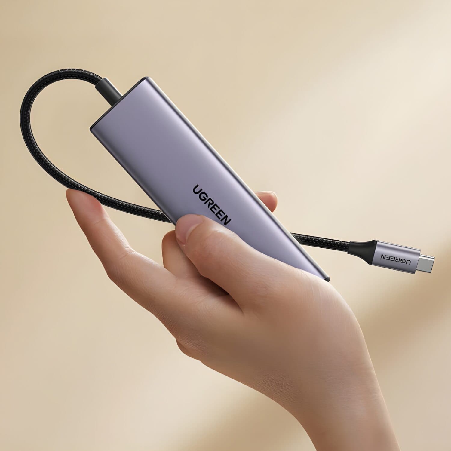 UGREEN Revodok 5-in-1 Type-C Hub | 4K HDMI | Type-C | USB3.0 - view 5