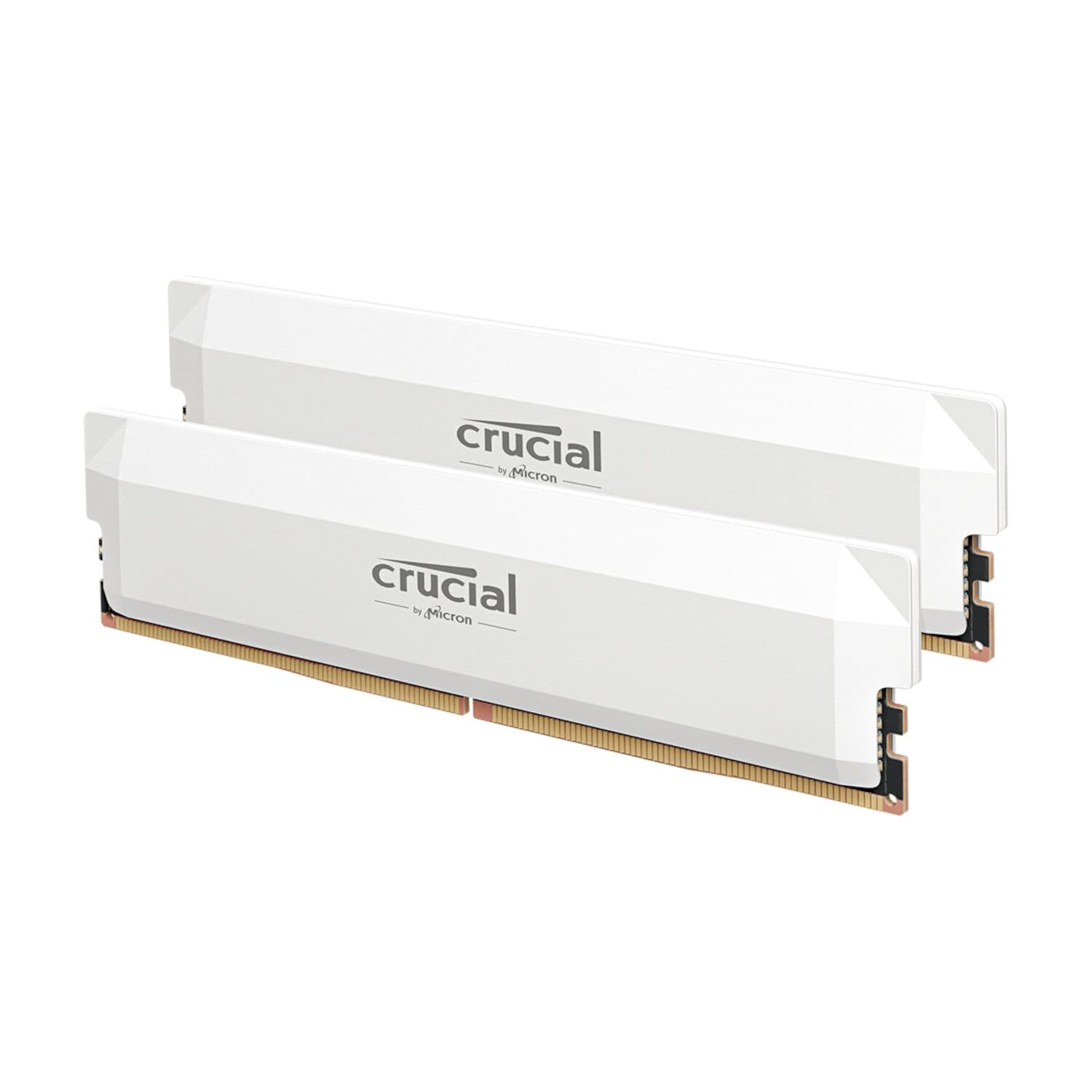 Crucial Pro DDR5-6000 64GB Overclocking Memory Kit - White - view 2