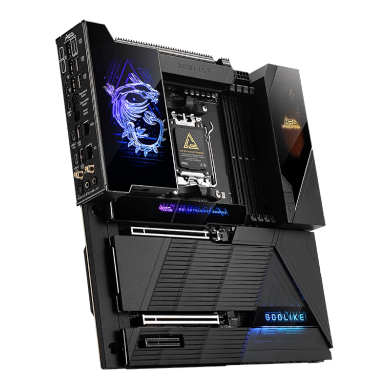MSI MEG X870E GODLIKE E-ATX AM5 Motherboard with Wi-Fi 7 - view 4