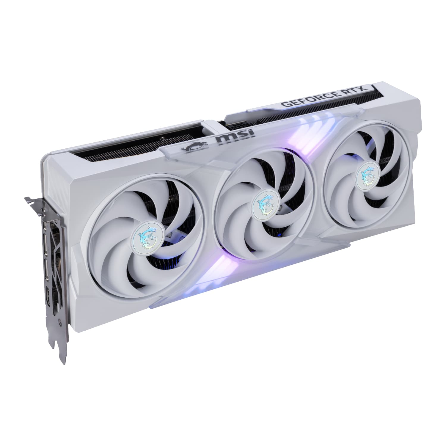 MSI GeForce RTX 5080 GAMING TRIO OC 16G Graphics Card - White - view 3