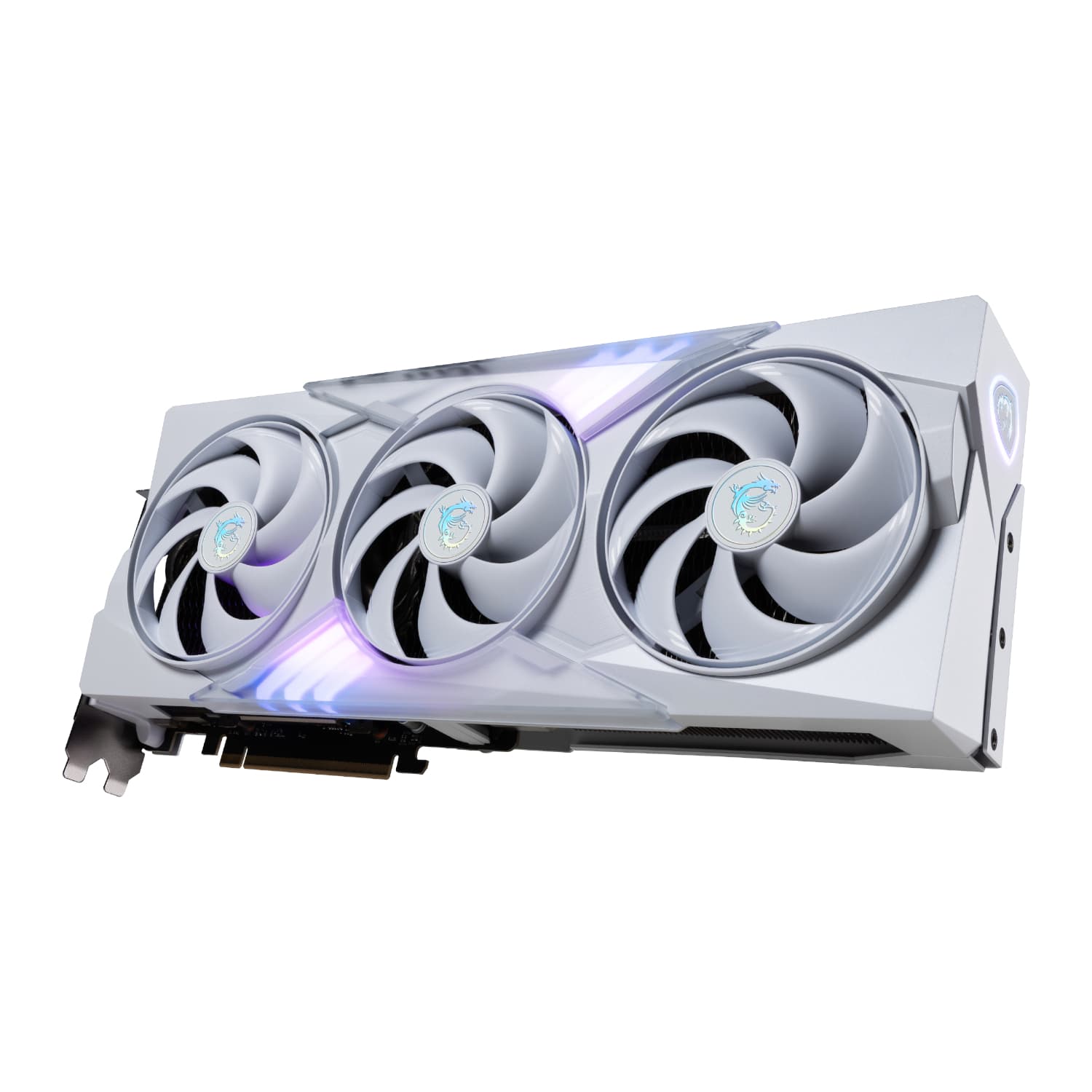 MSI GeForce RTX 5080 GAMING TRIO OC 16G Graphics Card - White - view 4