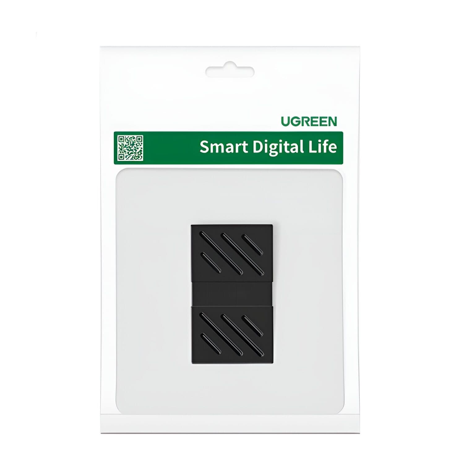 UGREEN RJ45 1Gbps Ethernet Cable Extender Adapter - Black - view 6