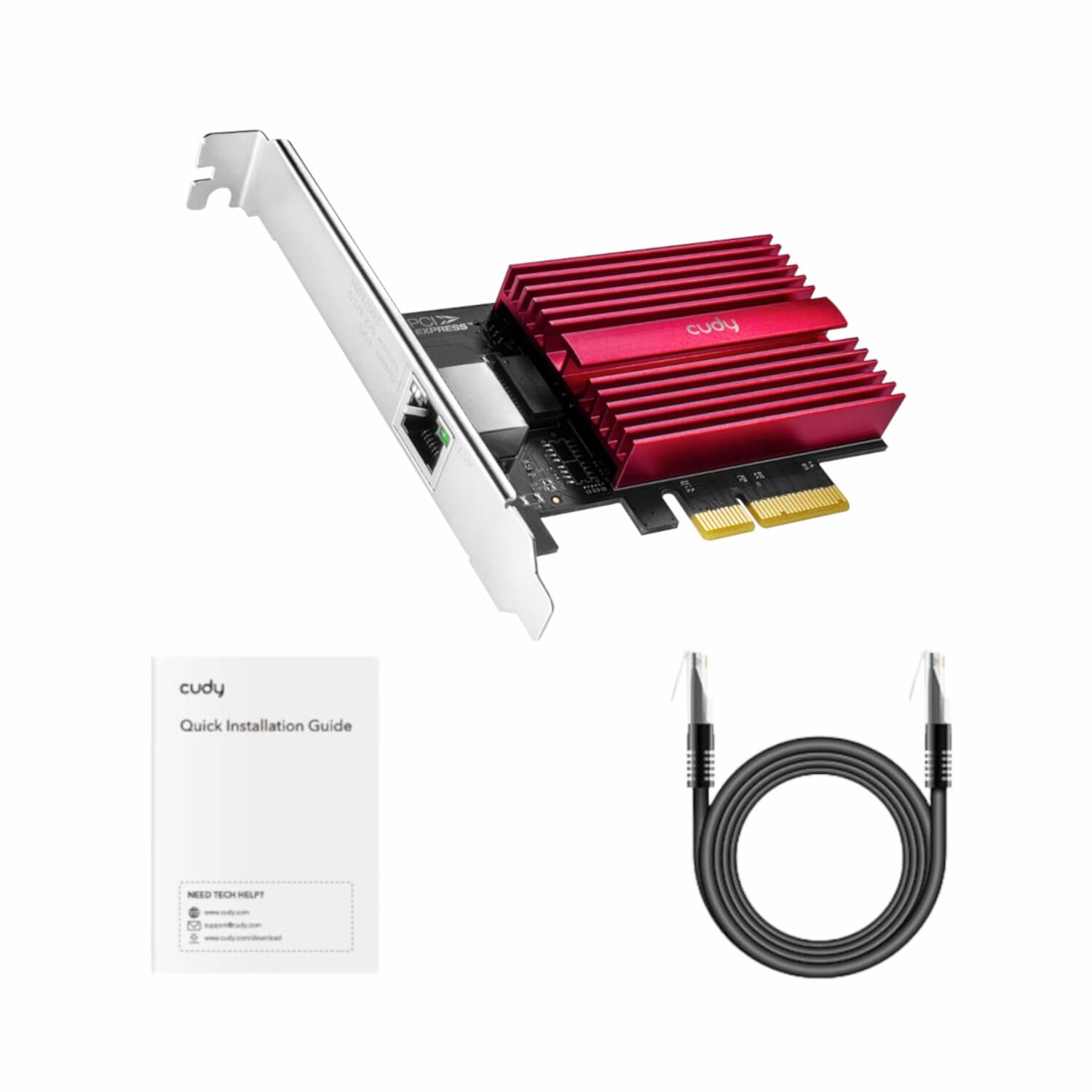 Cudy PE10G Network Adapter - 10Gbps, PCI Express - view 3
