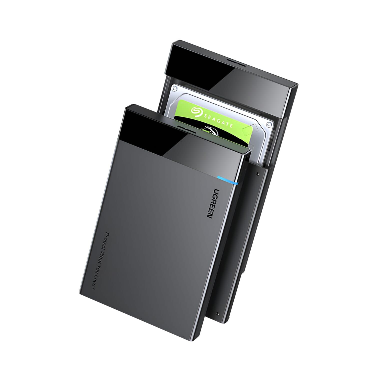 UGREEN 2.5'' SATA Hard Drive USB 3.0 Enclosure, UASP, 6Gbps - view 2