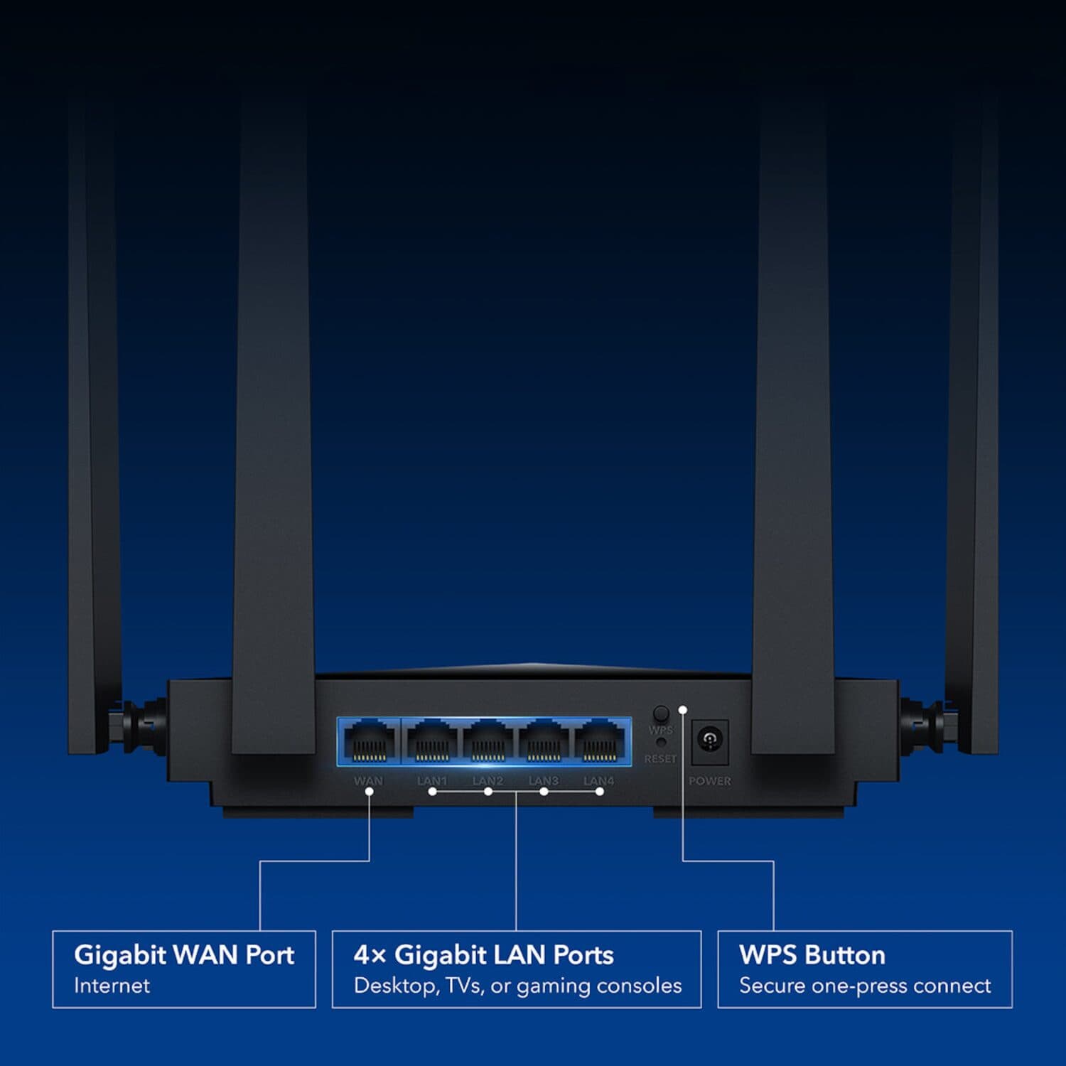 Cudy BE3600 Gigabit Wi-Fi 7 Router (WR3600) - view 5