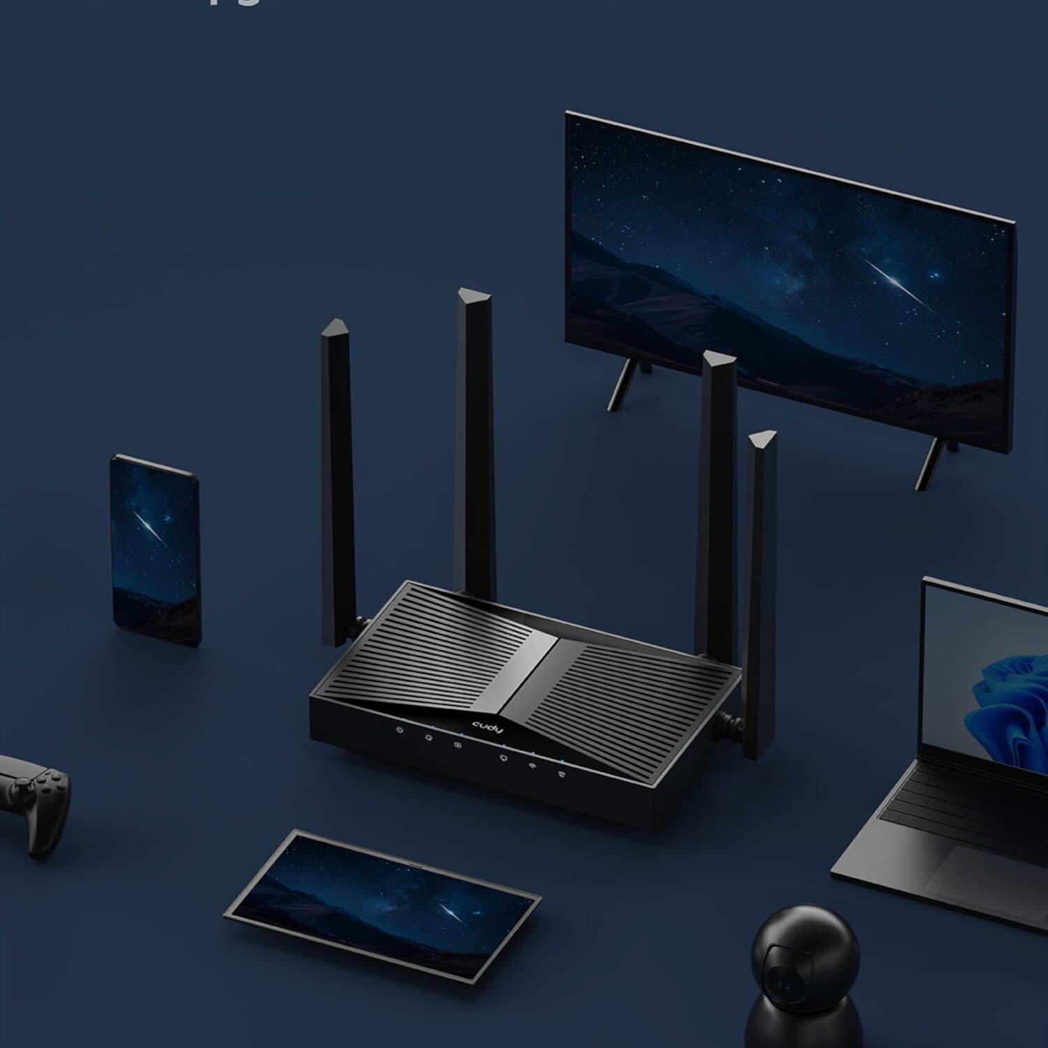 Cudy BE3600 Gigabit Wi-Fi 7 Router (WR3600) - view 6