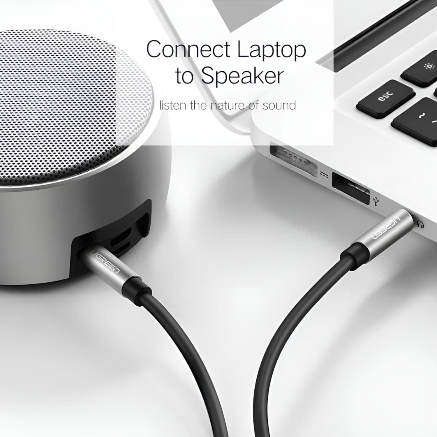 UGREEN 3.5mm Aux Cable 1.5m - view 5