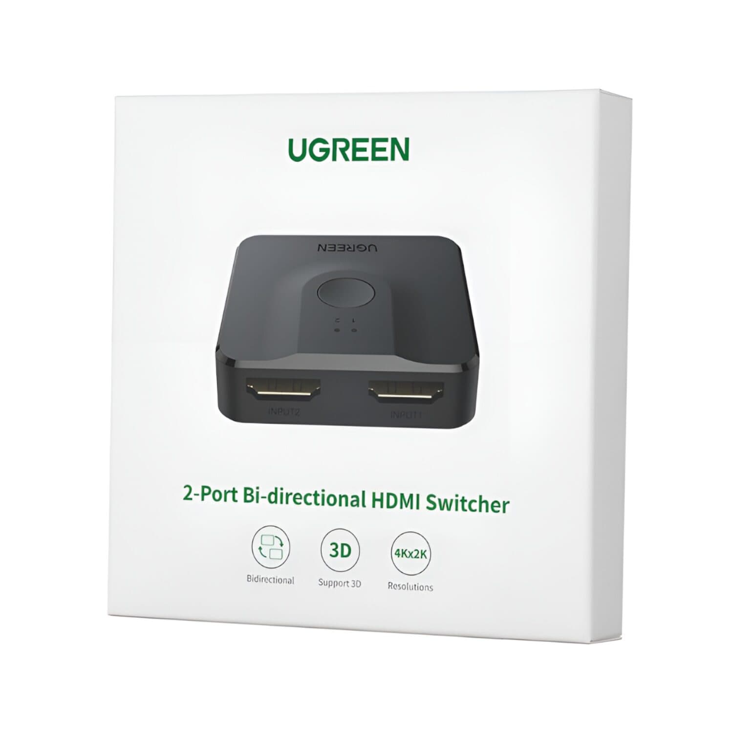 UGREEN CM217-50966 2-in-1 Bi-Directional 4K HDMI Switcher - Black - view 5