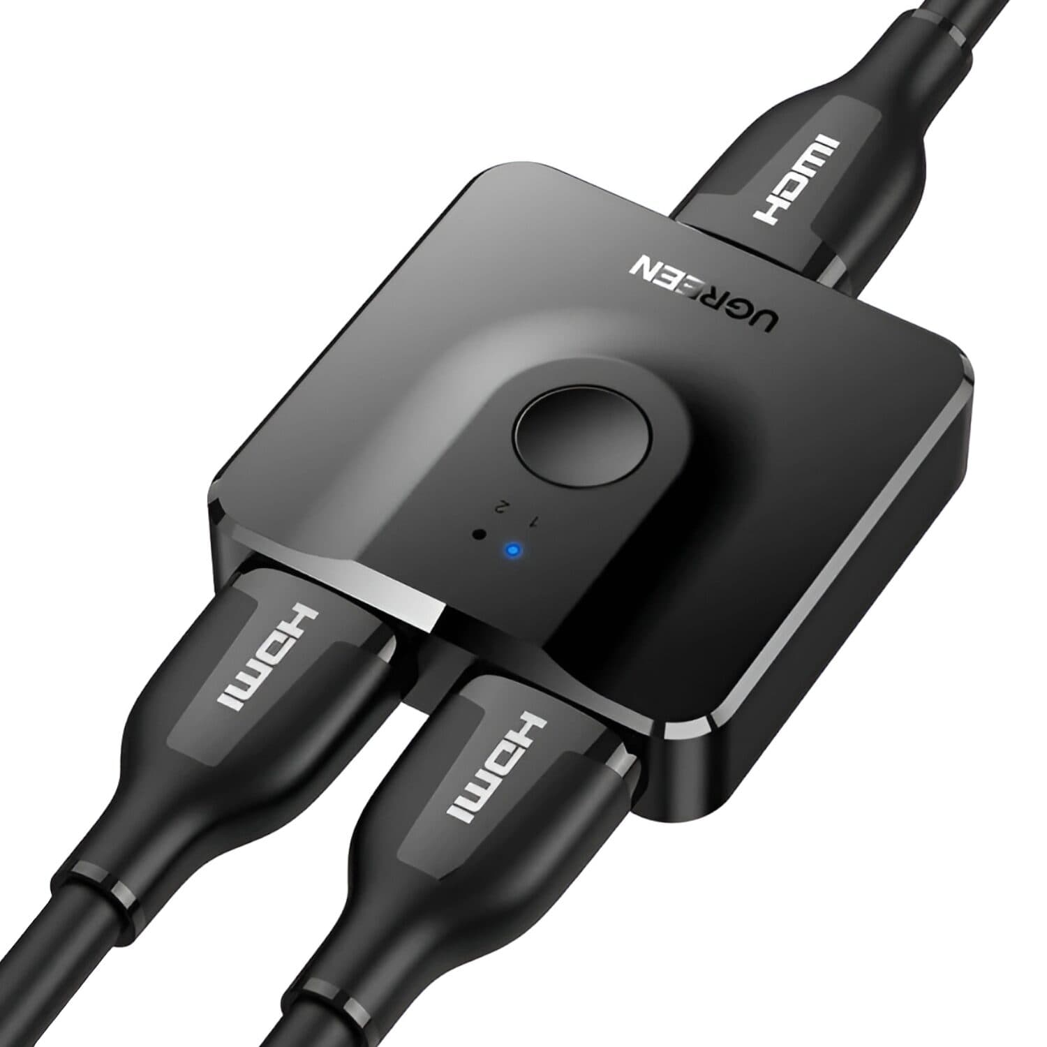 UGREEN CM217-50966 2-in-1 Bi-Directional 4K HDMI Switcher - Black - view 3