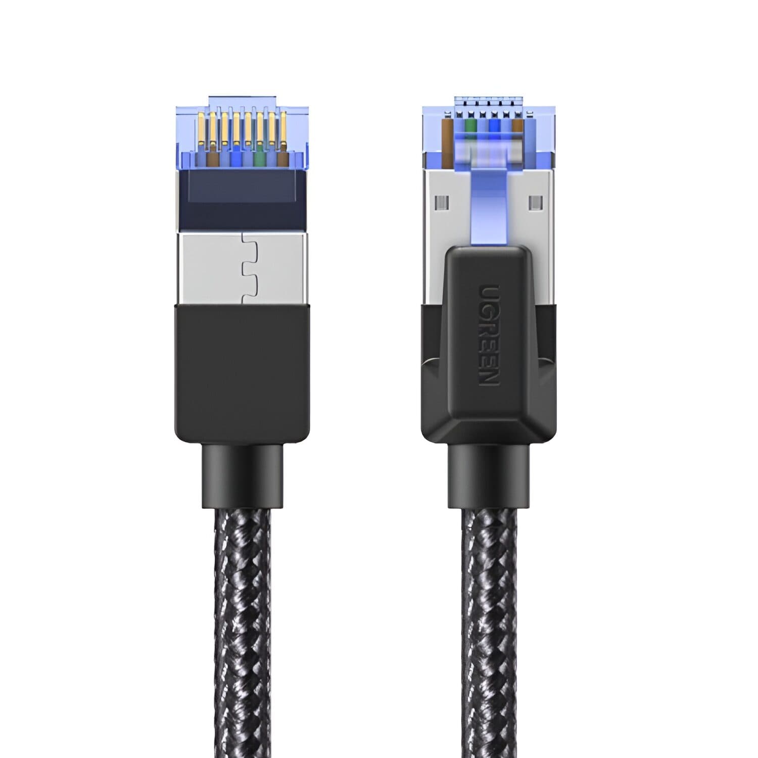 UGREEN Cat8 Nylon Braided Ethernet Cable - 40Gbps with Modular Plugs - 5m - view 2