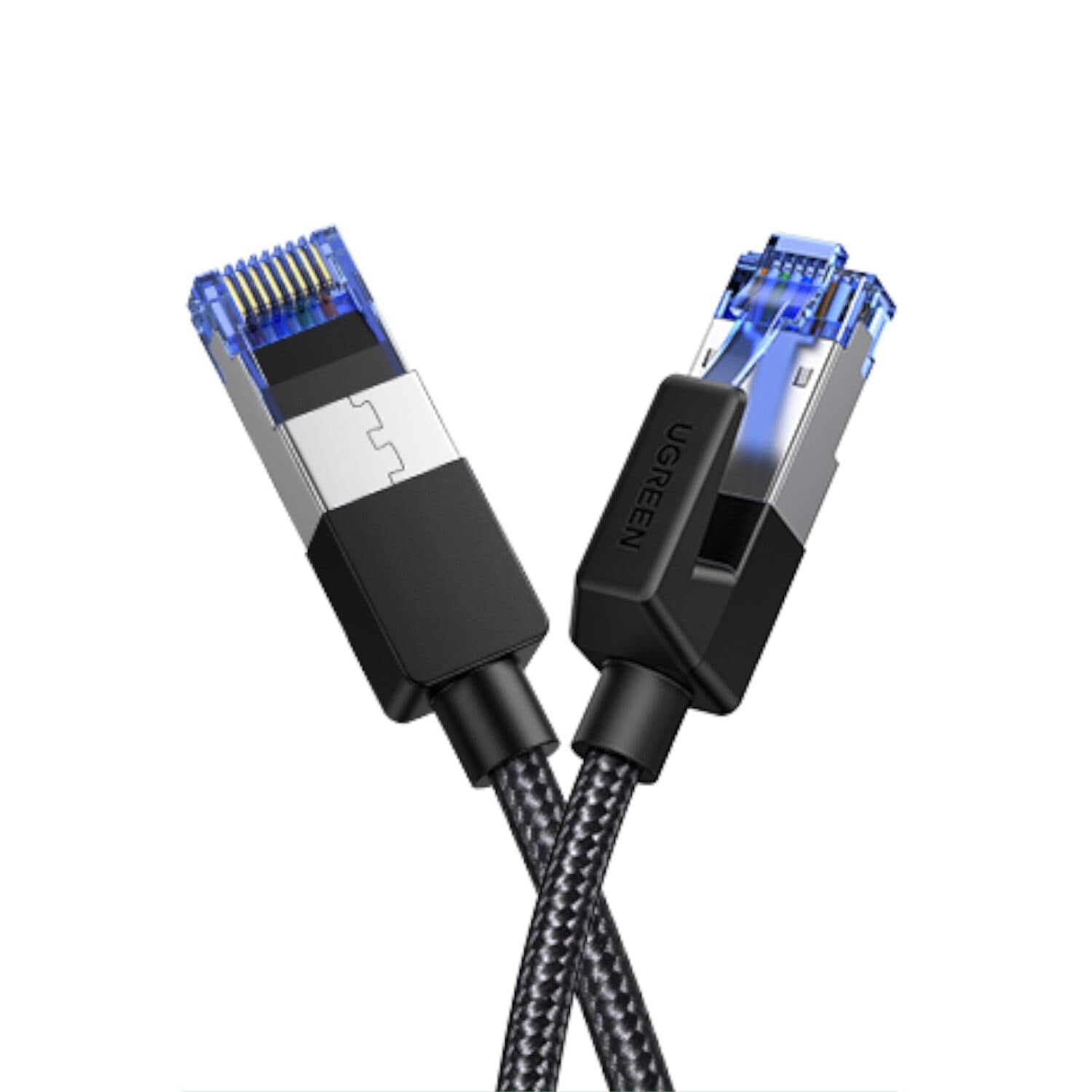 UGREEN Cat8 Nylon Braided Ethernet Cable - 40Gbps with Modular Plugs - 5m - view 3