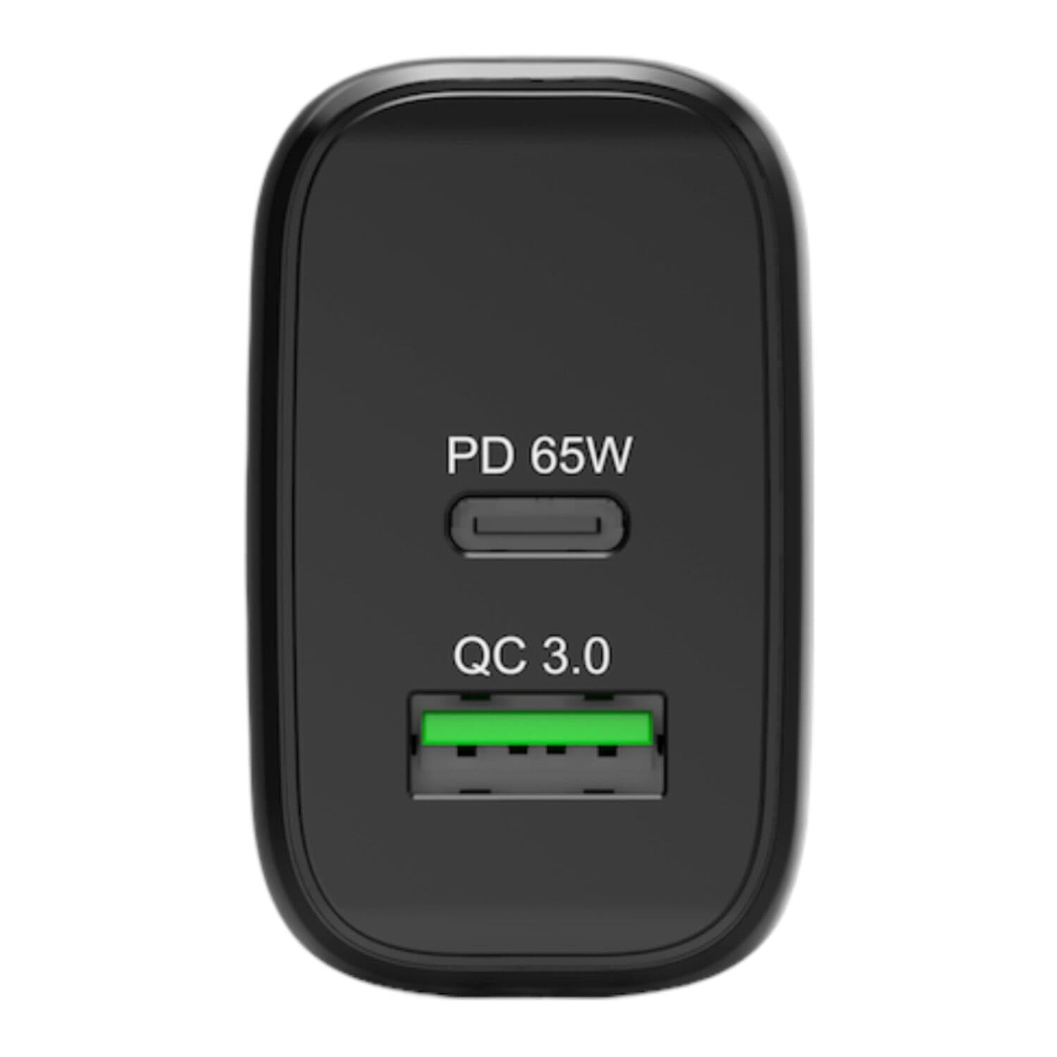 Port Connect 65W GaN Type-C and USB-A Fast Charger - view 4