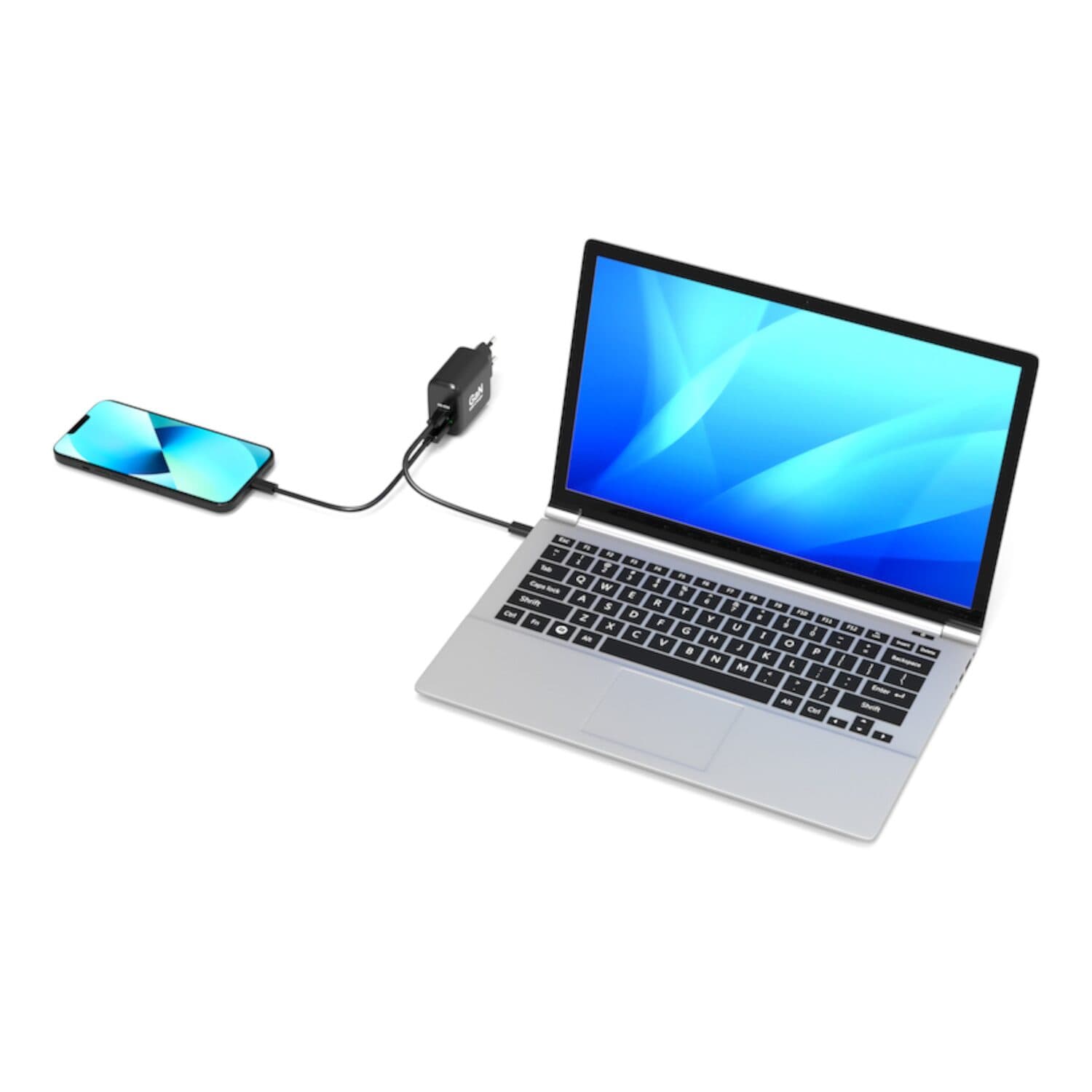 Port Connect 65W GaN Type-C and USB-A Fast Charger - view 6
