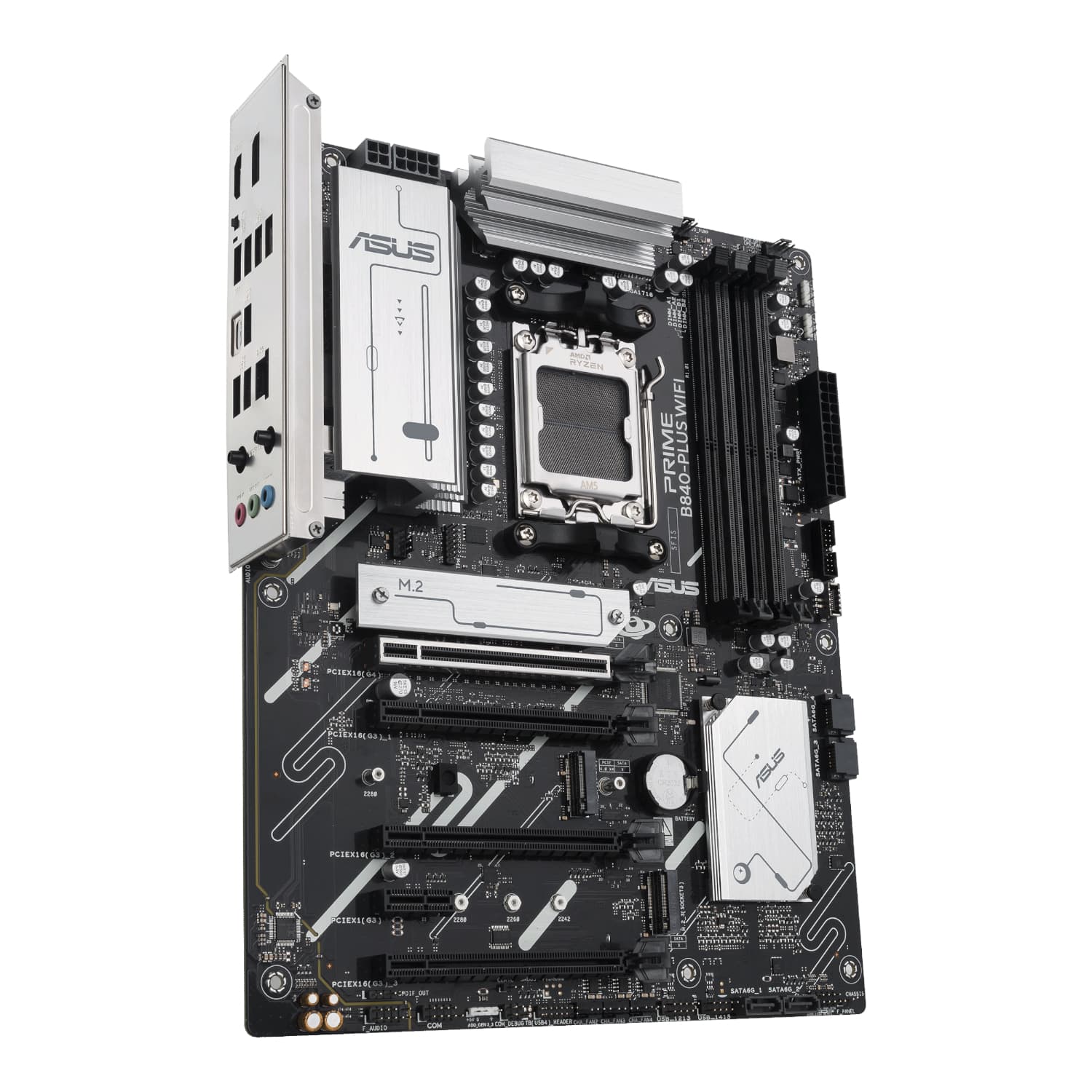 Asus PRIME B840-PLUS WIFI AMD AM5 ATX Gaming Motherboard - view 3