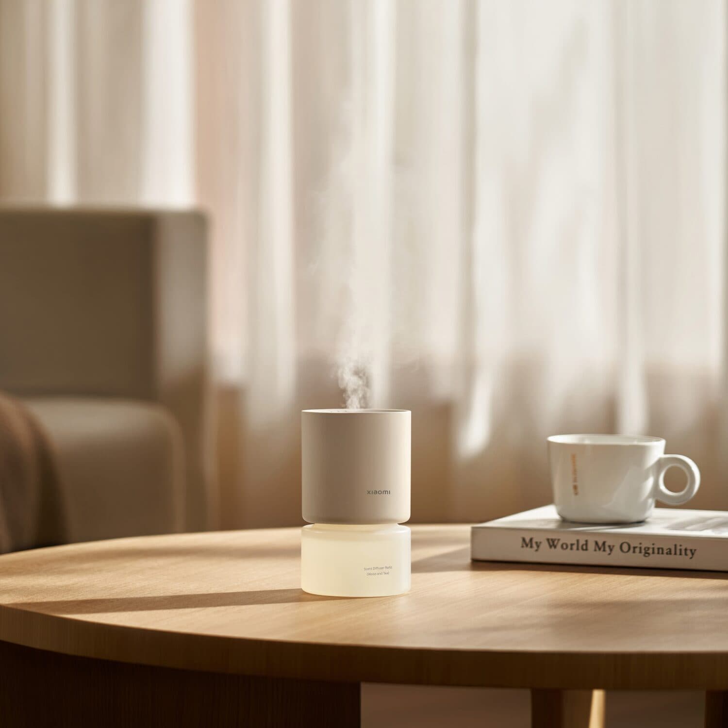 Xiaomi Smart Scent Diffuser (Smart App Control, RGB Ambient Lighting, Motion Sensor, 50-Day Battery) - view 8