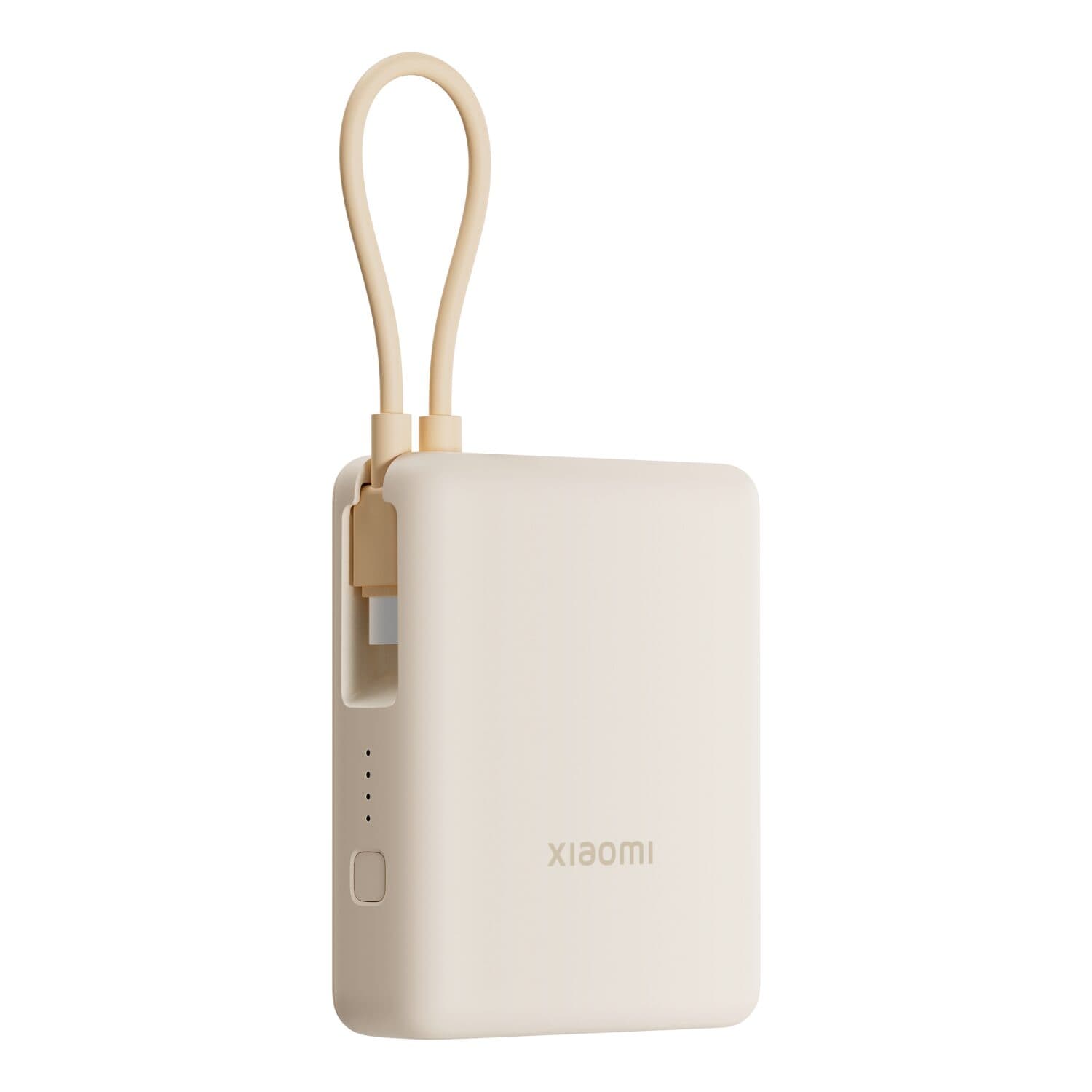 Xiaomi 33W Power Bank 10000 (Integrated Cable) - Tan - view 3
