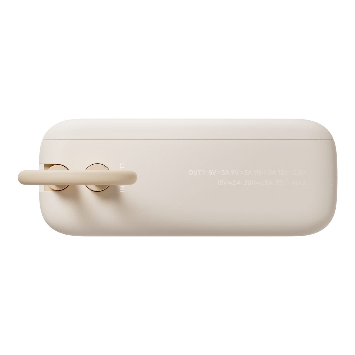 Xiaomi 33W Power Bank 10000 (Integrated Cable) - Tan - view 6