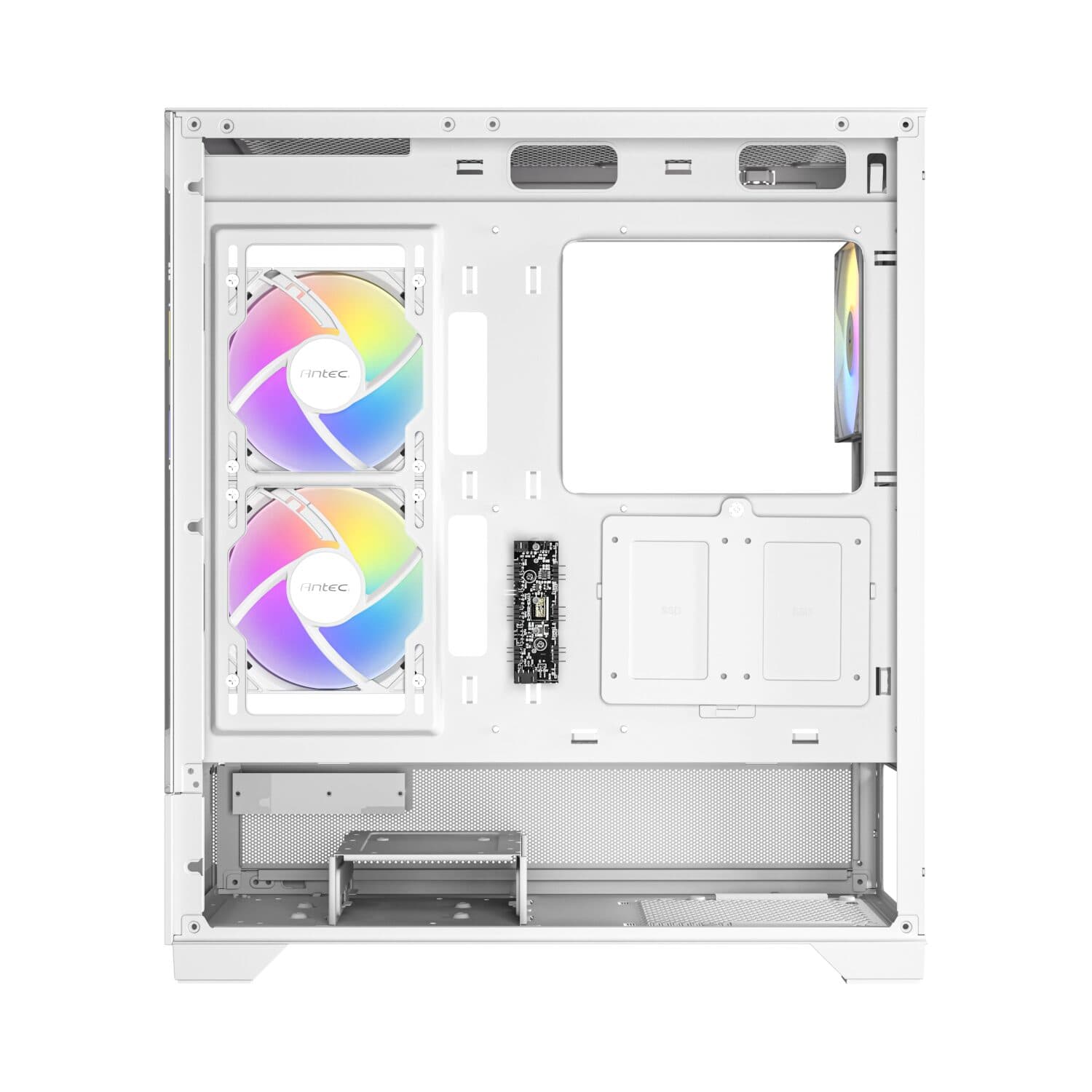 Antec CX700 ARGB Mid-Tower Gaming Chassis - White - view 4